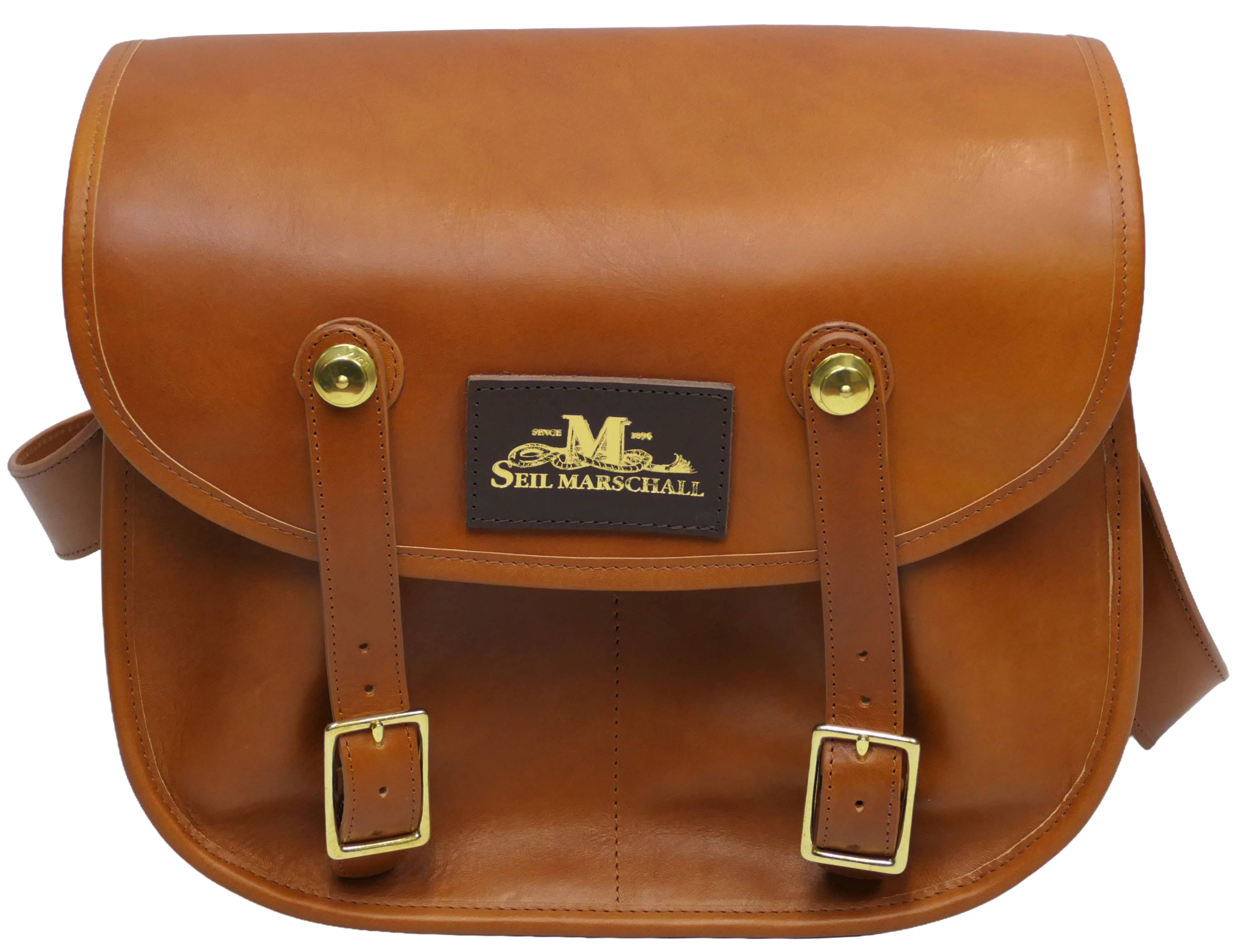 The Leather Field Bag