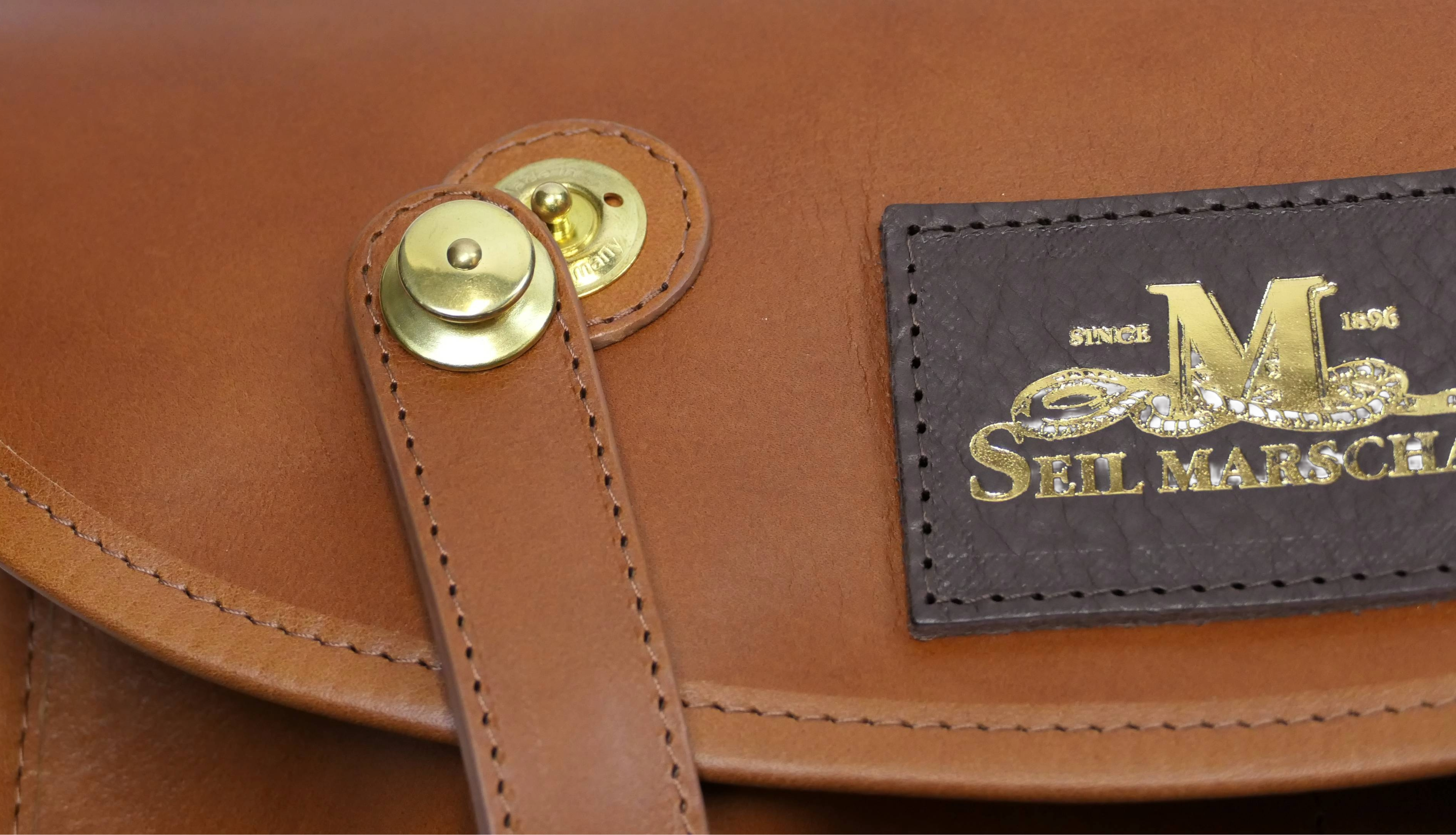 The Leather Field Bag