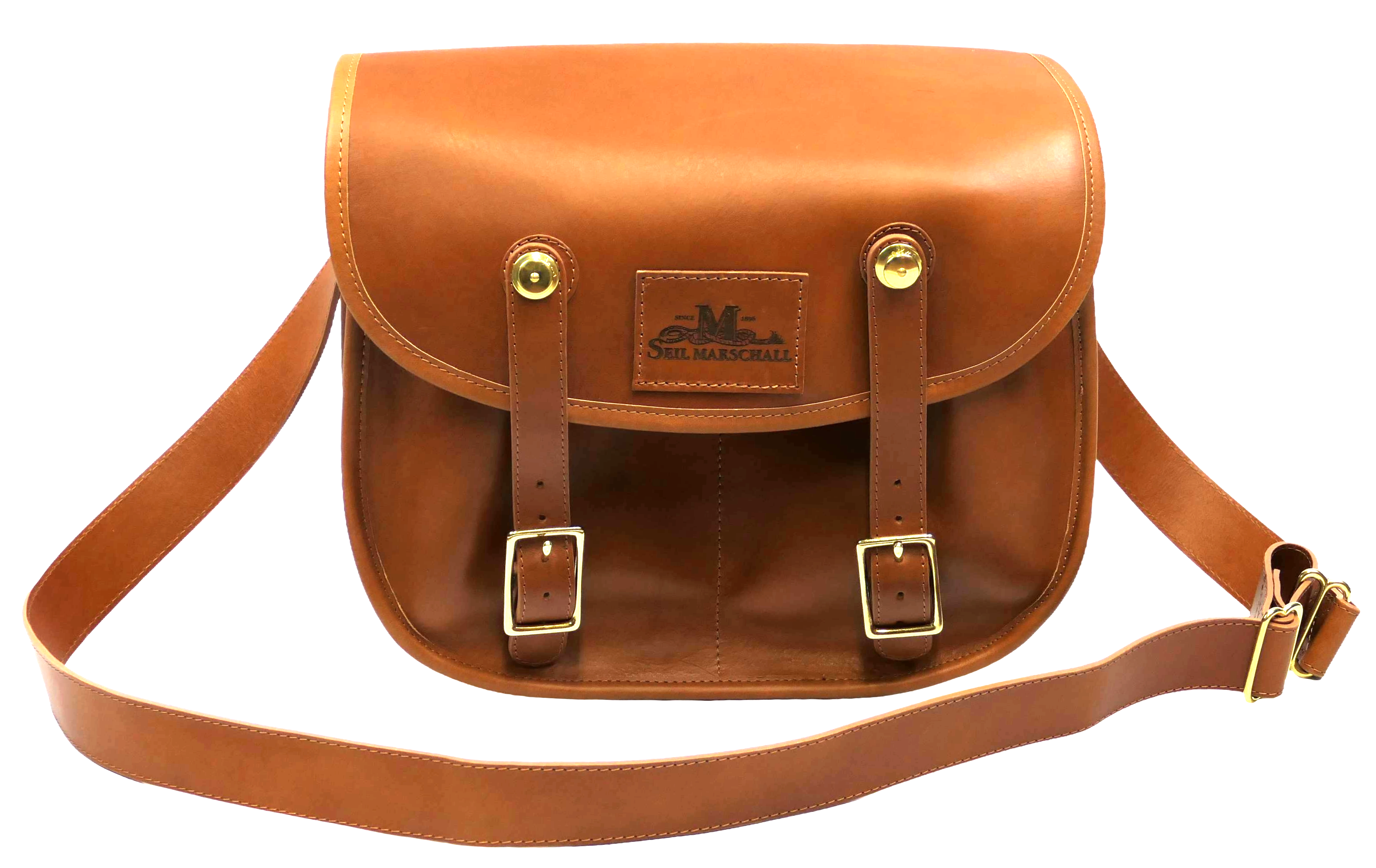 The Leather Field Bag
