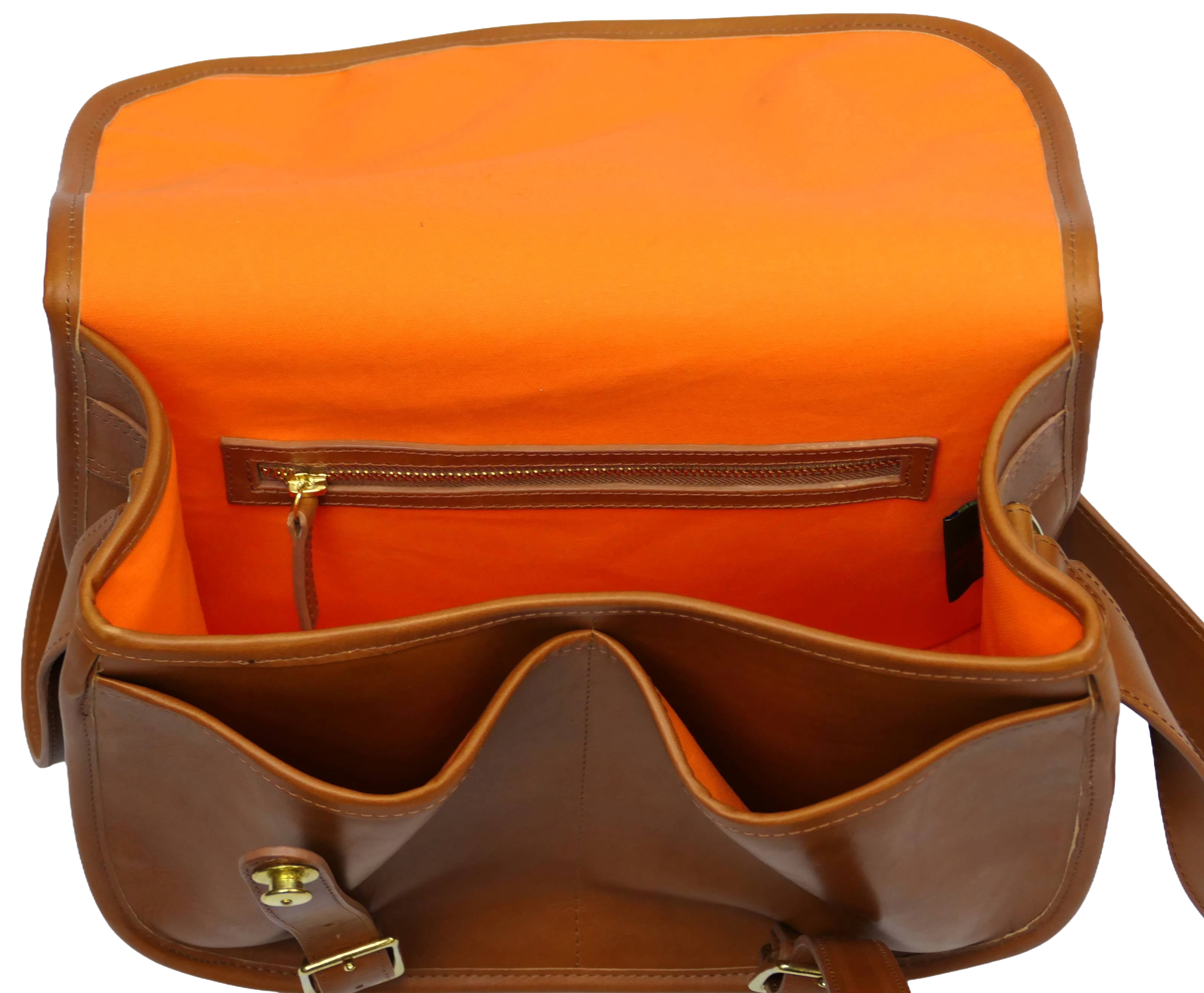 The Leather Field Bag