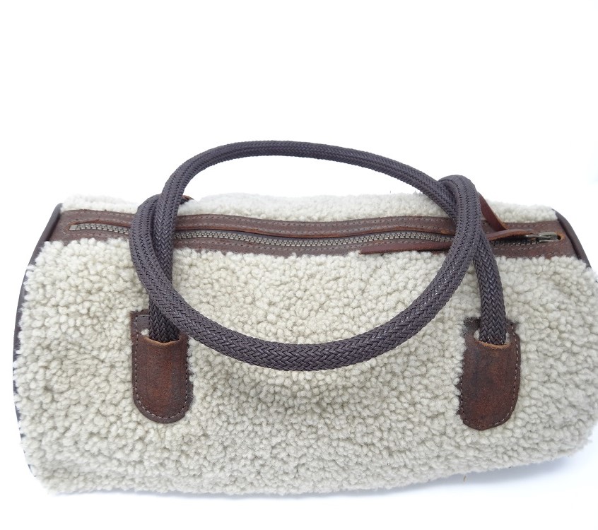 SHEARLING HANDBAG 