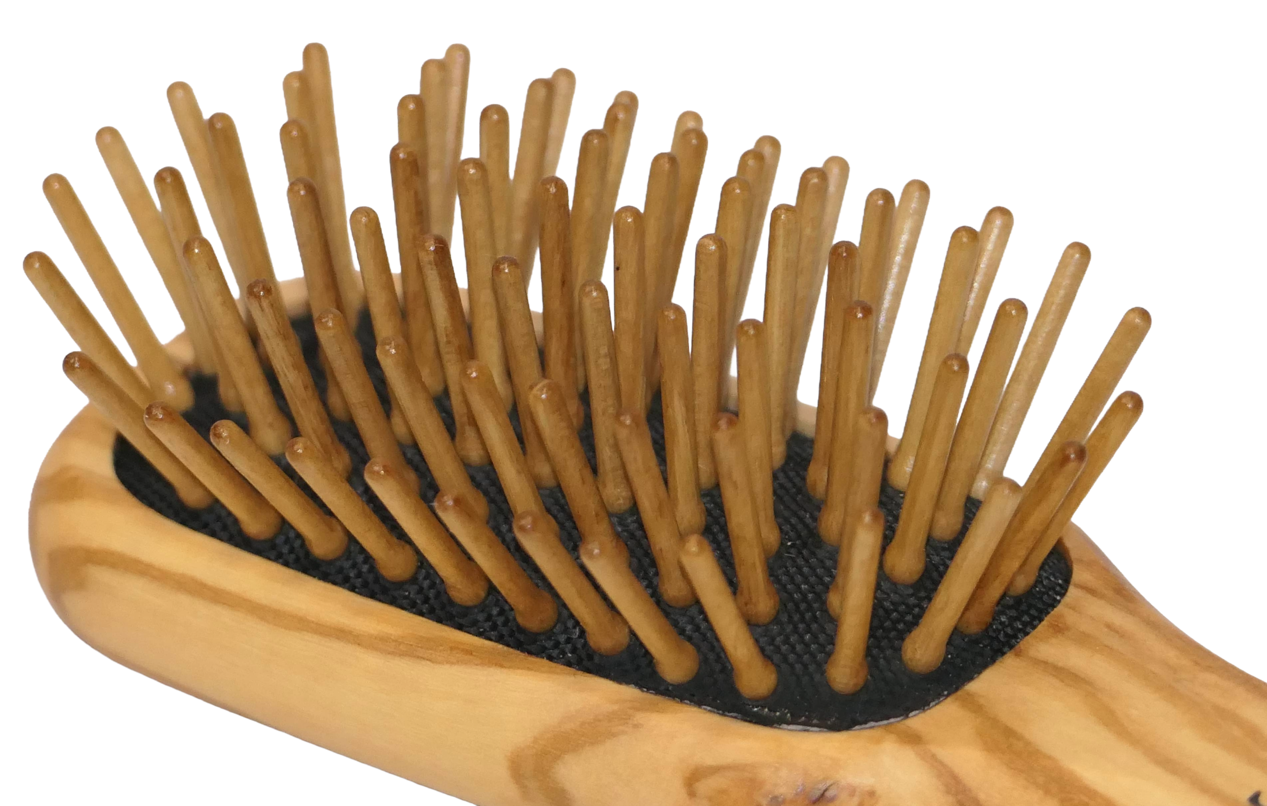 Mini Hairbrush olivewood