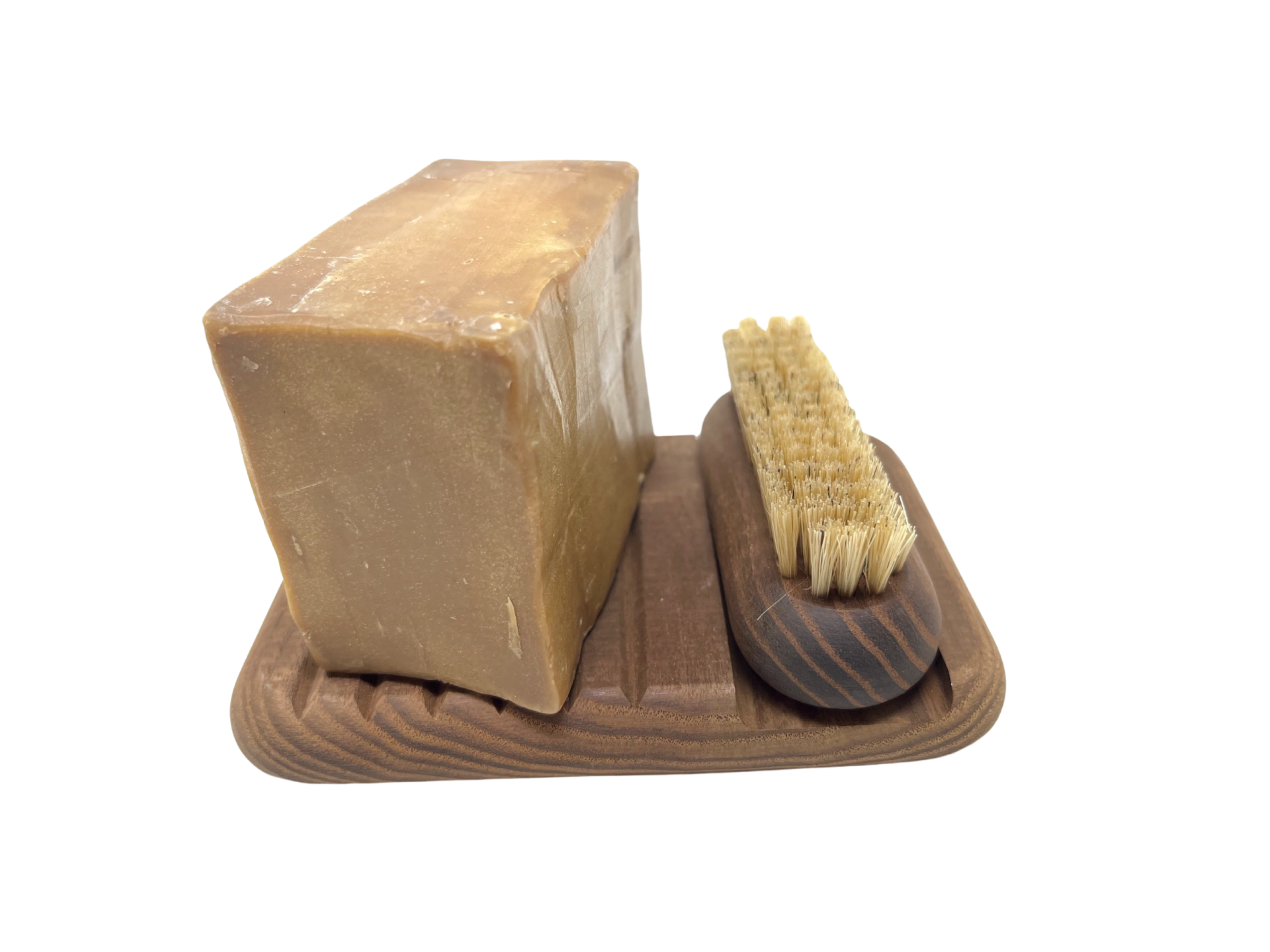 Seifenablage/Bürste/Seife Set