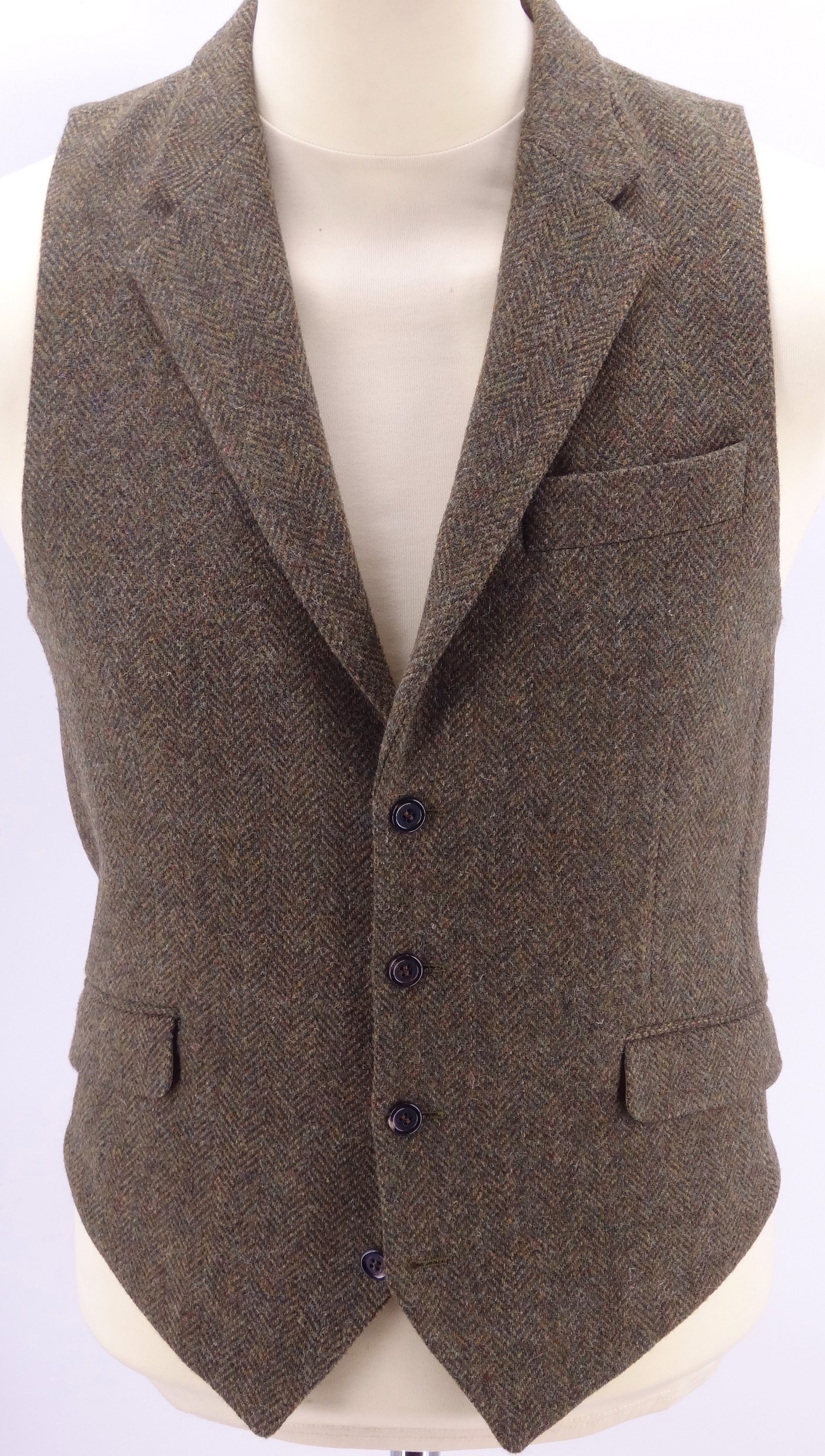 Tweed Vest green