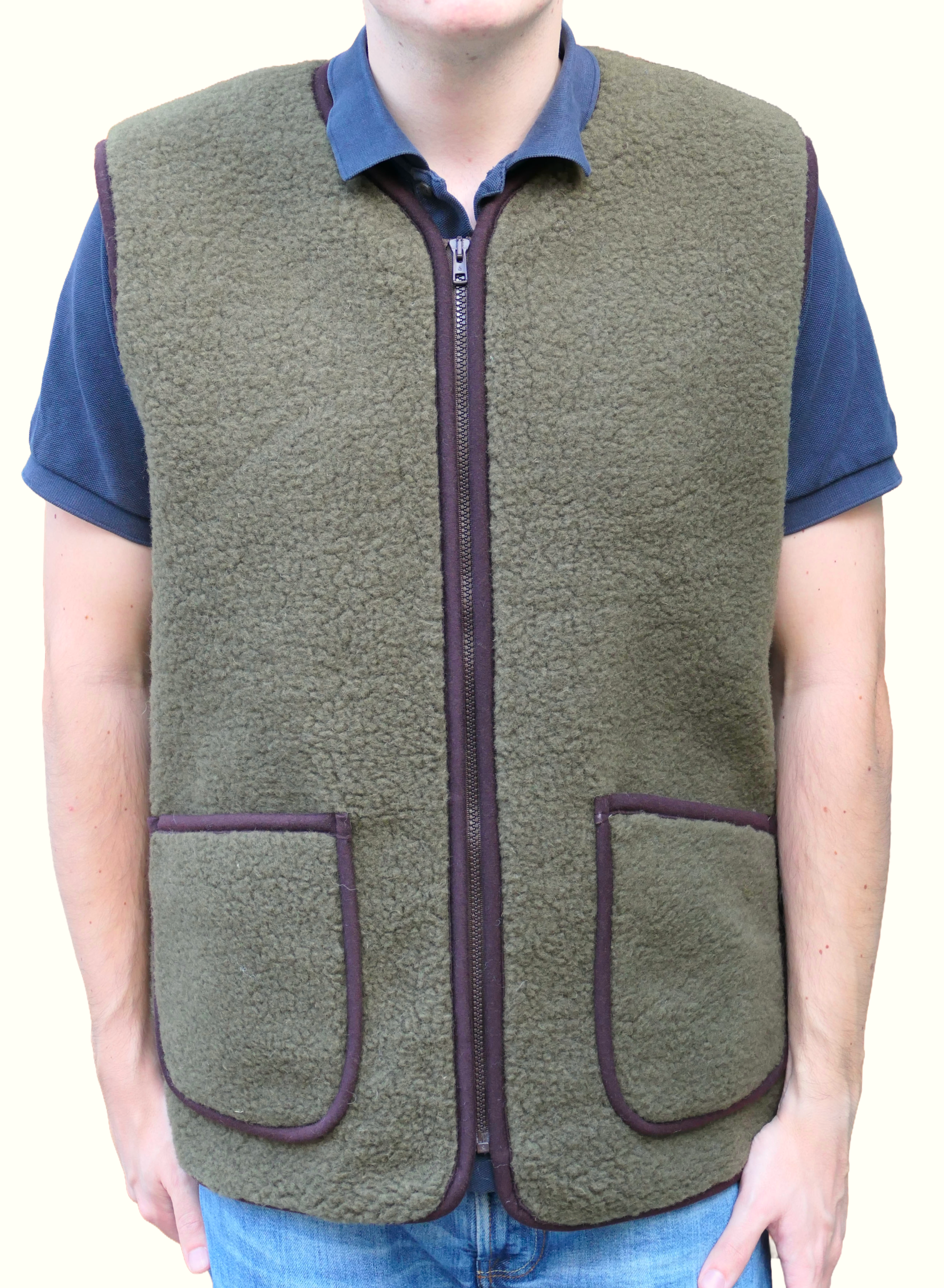 Woolpile Vest 100% Wool (UNISEX)