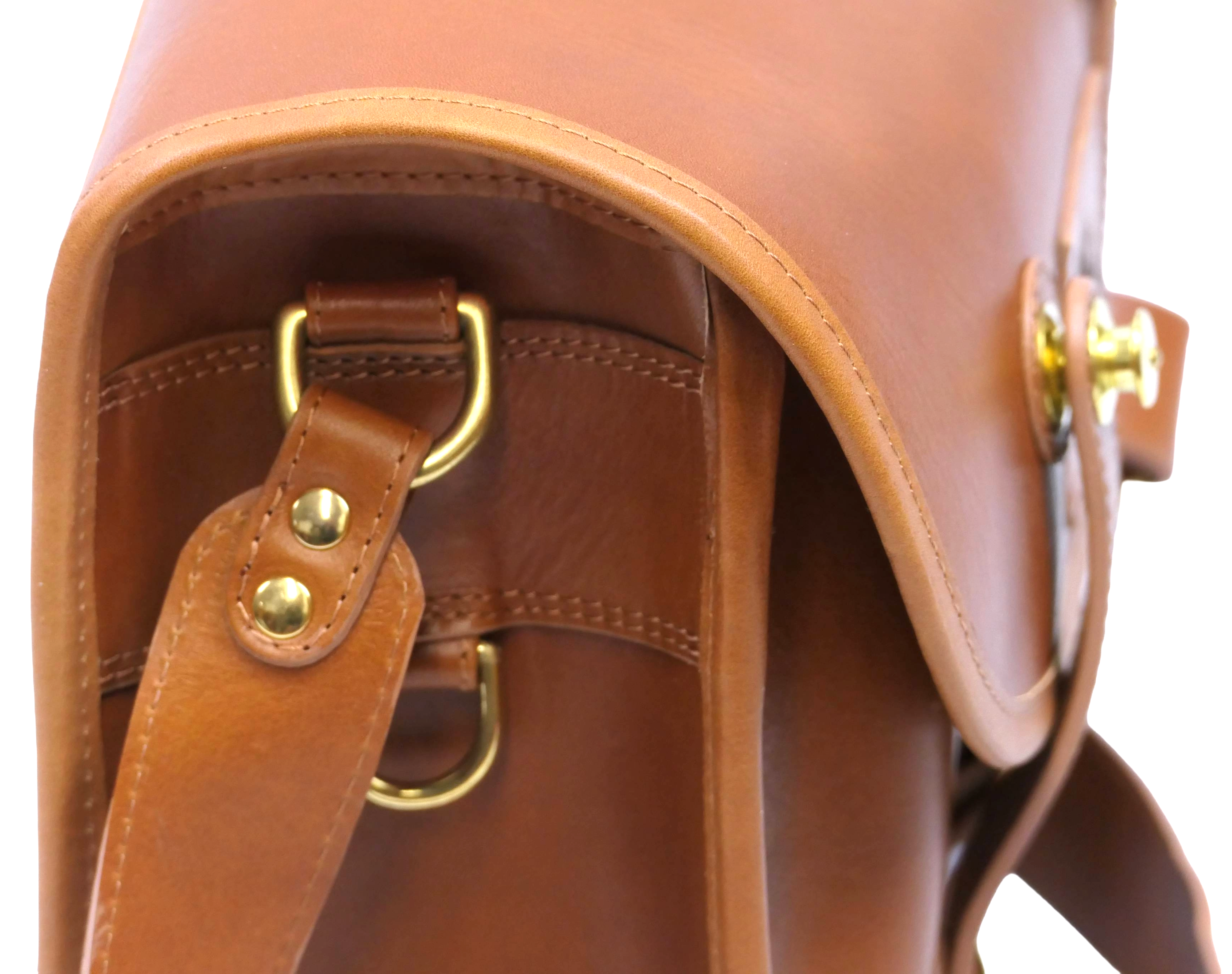 The Leather Field Bag