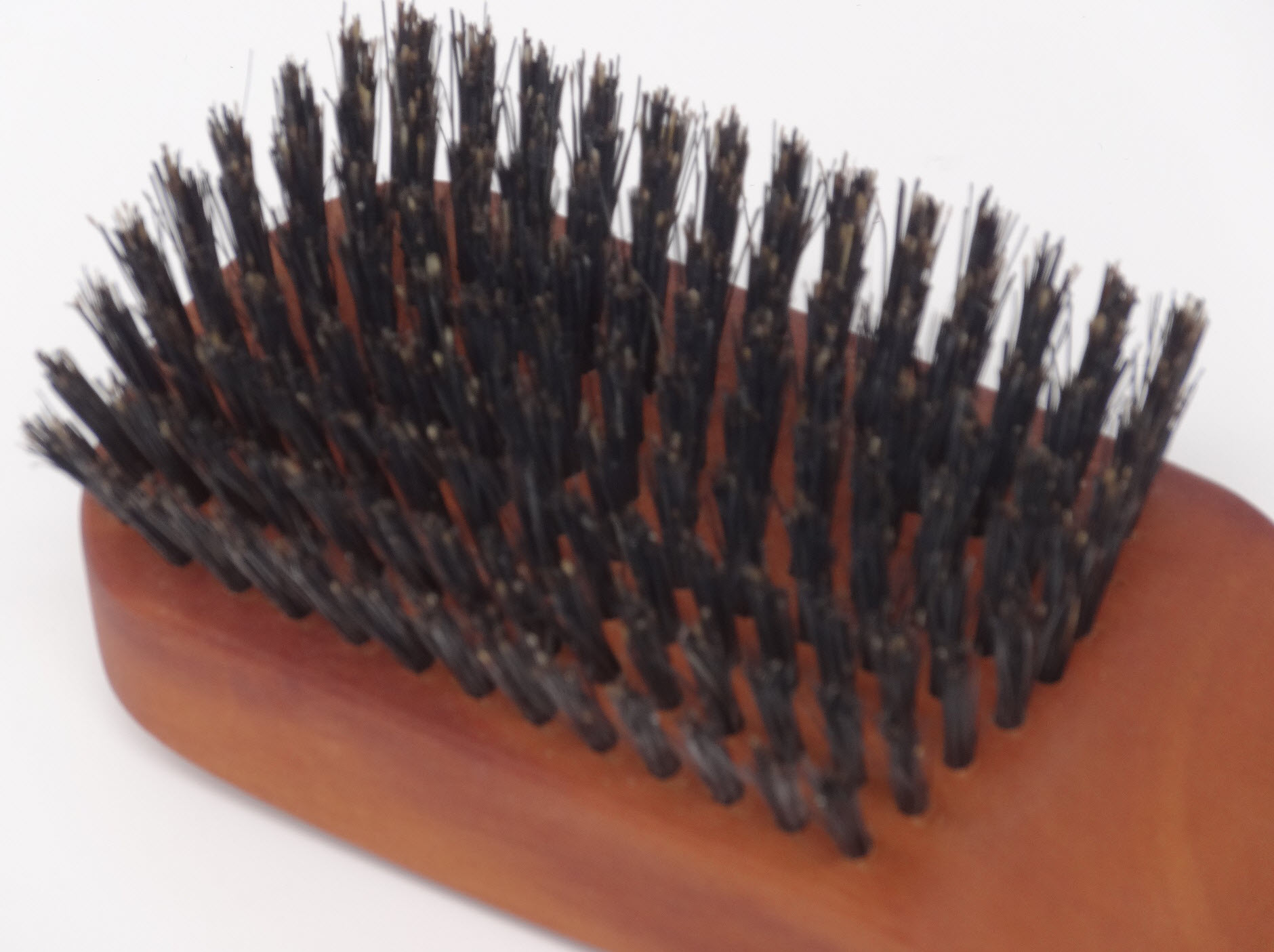 Mens Hairbrush in pearwood