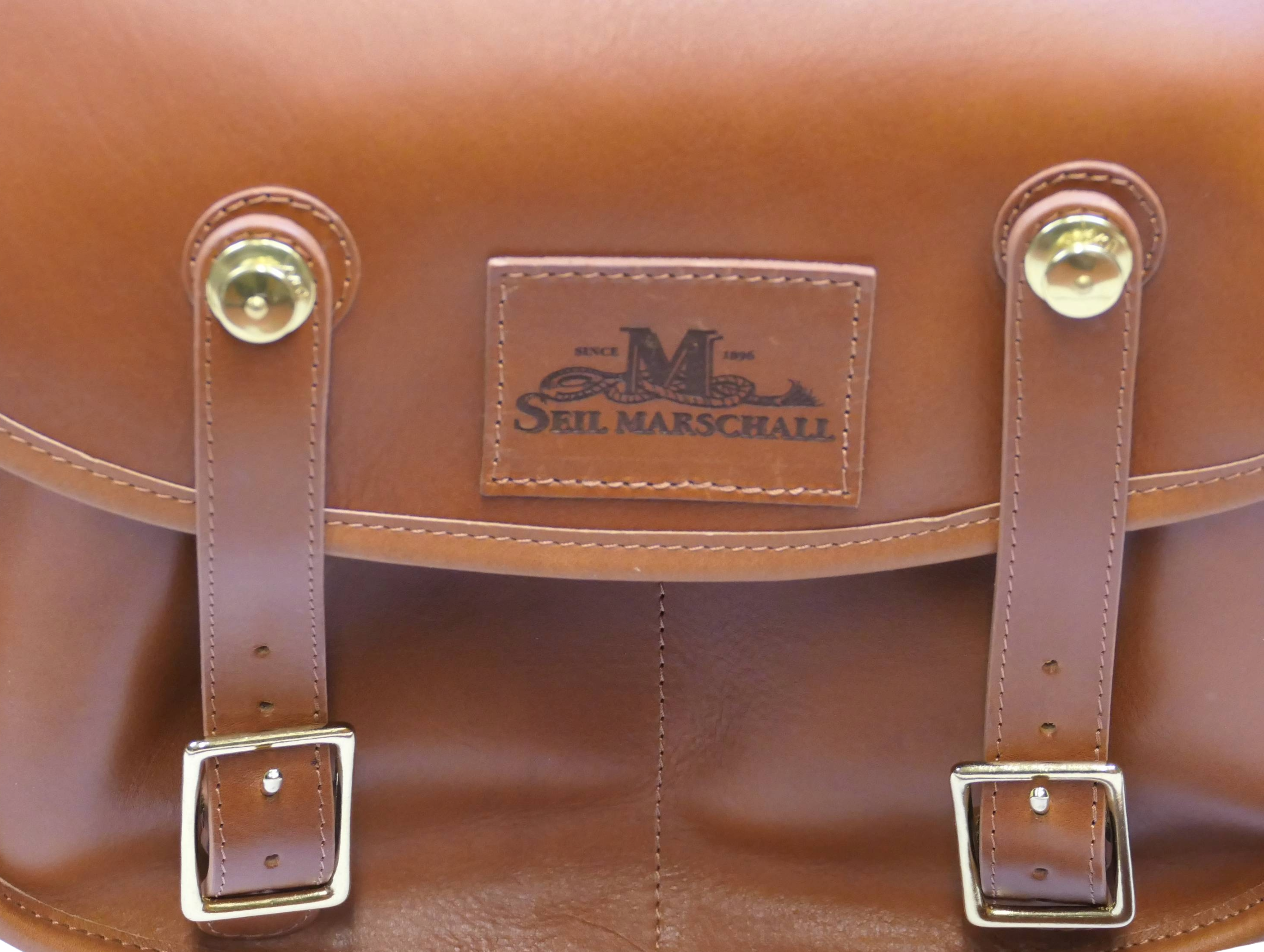 The Leather Field Bag