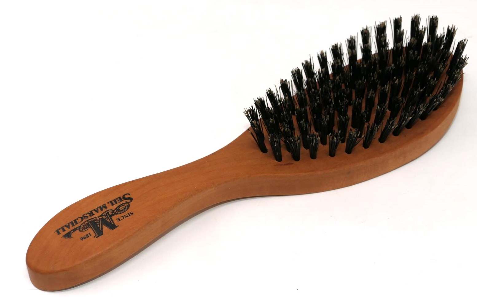 Hairbrush oval/ pear wood