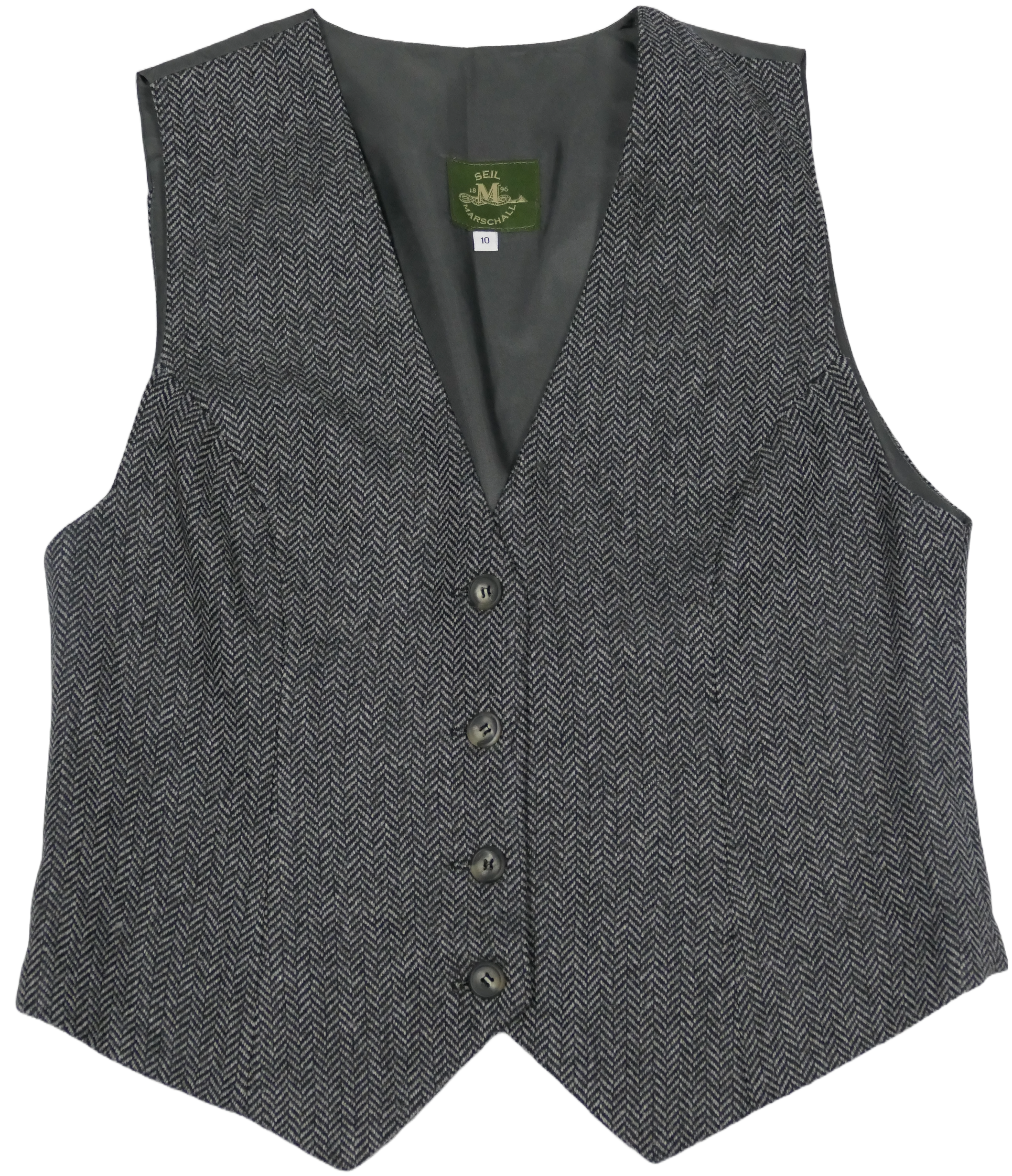Tweed vest for women
