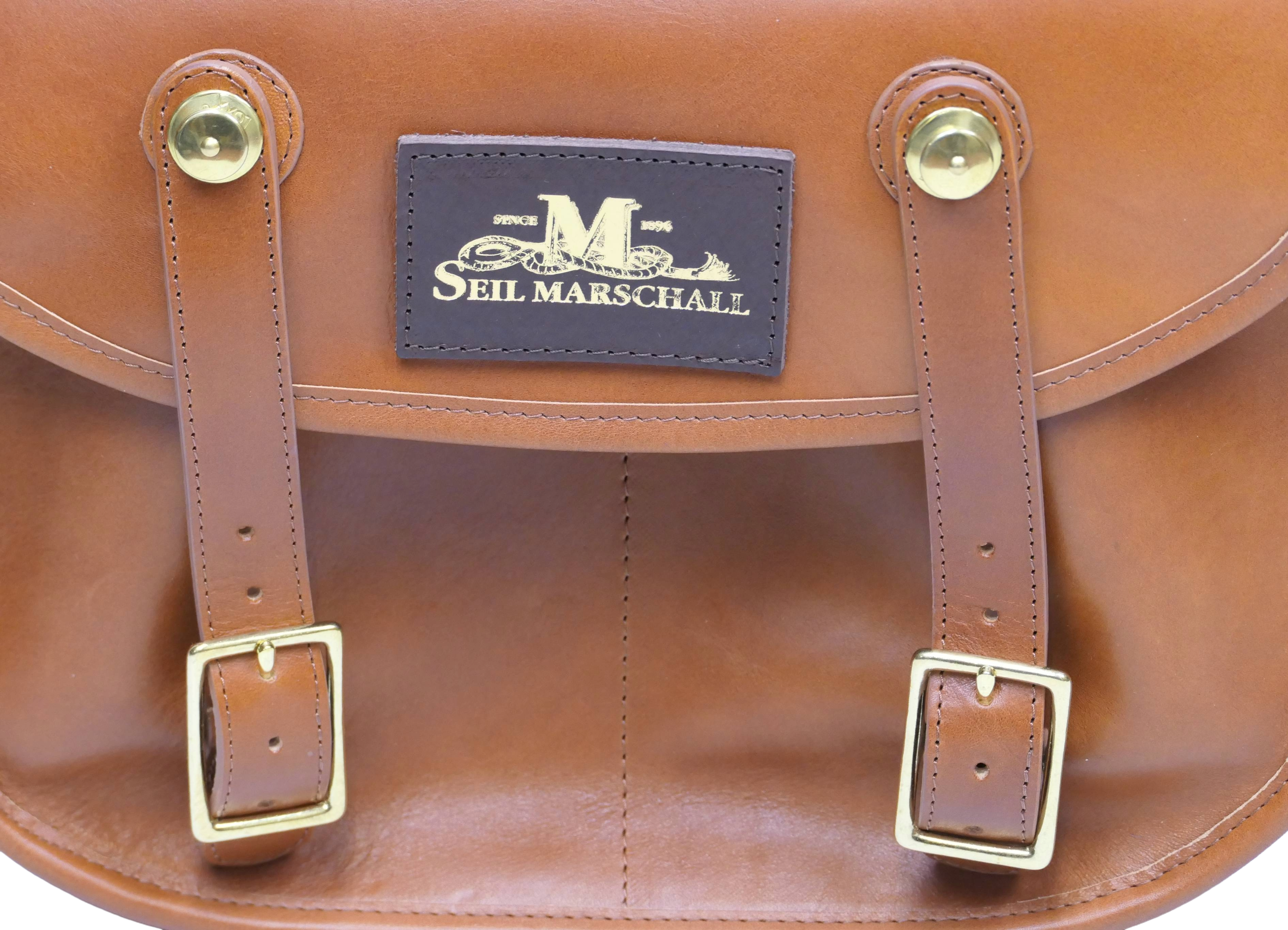 The Leather Field Bag