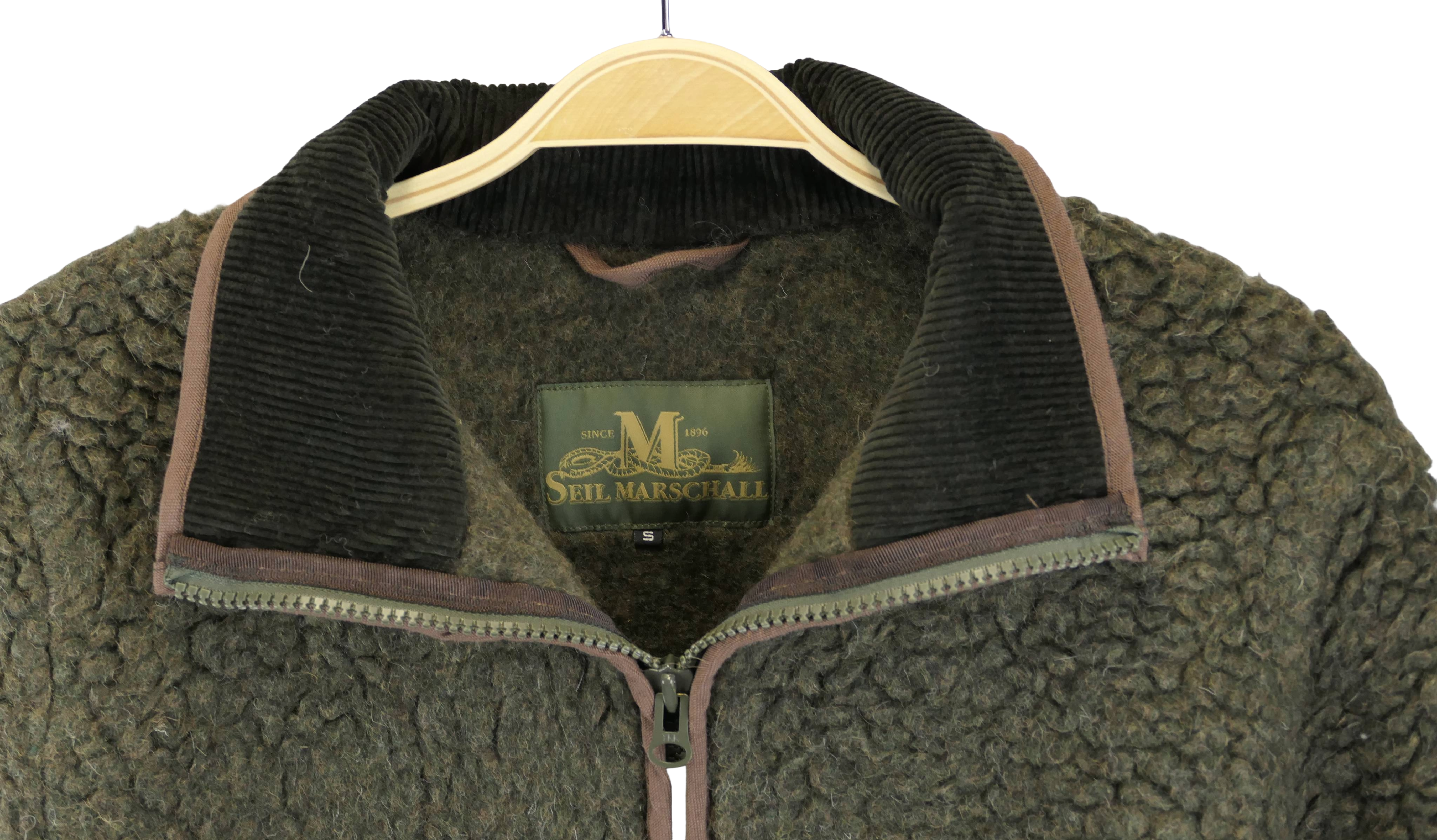 Washed Wool Pile Jacke (unisex)