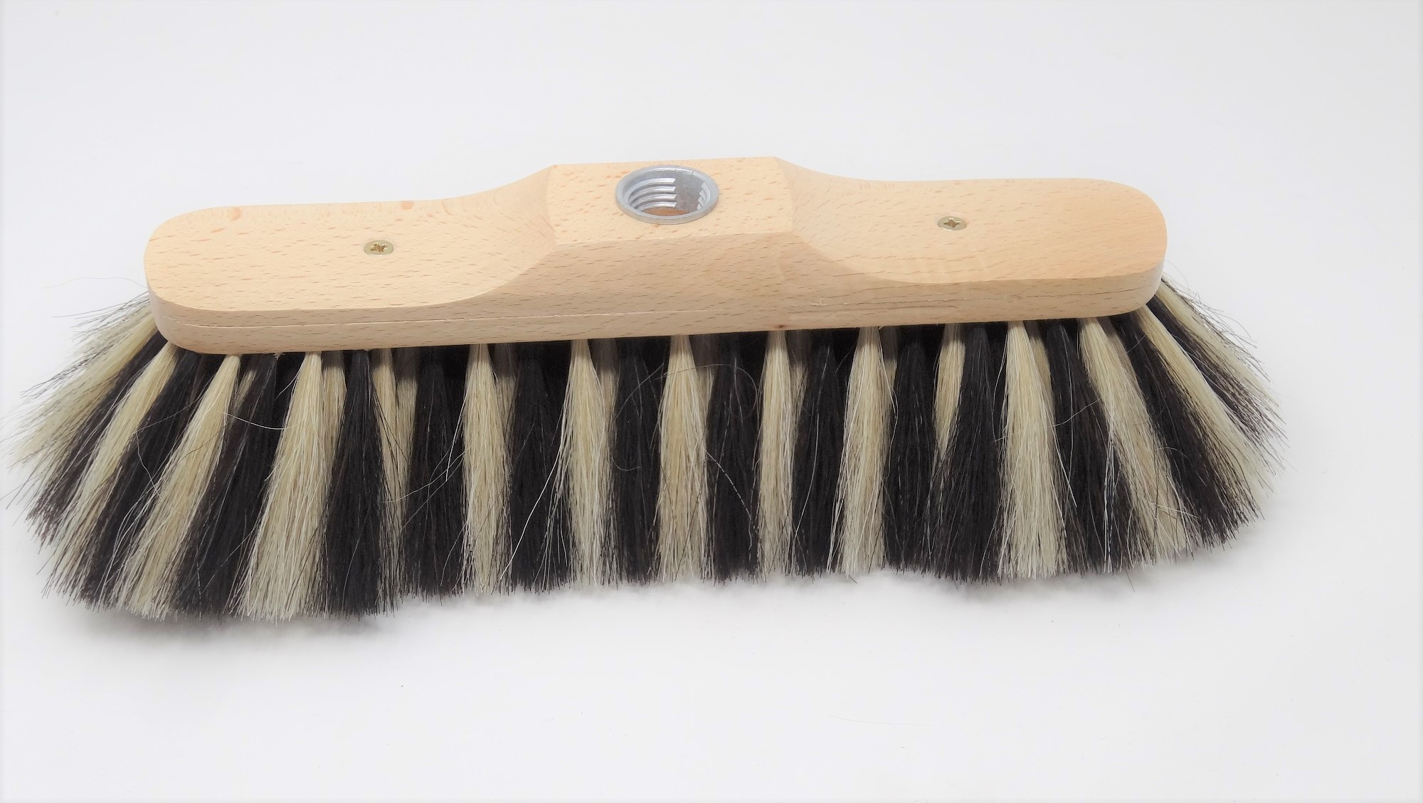 Horshair broom "Zebra"