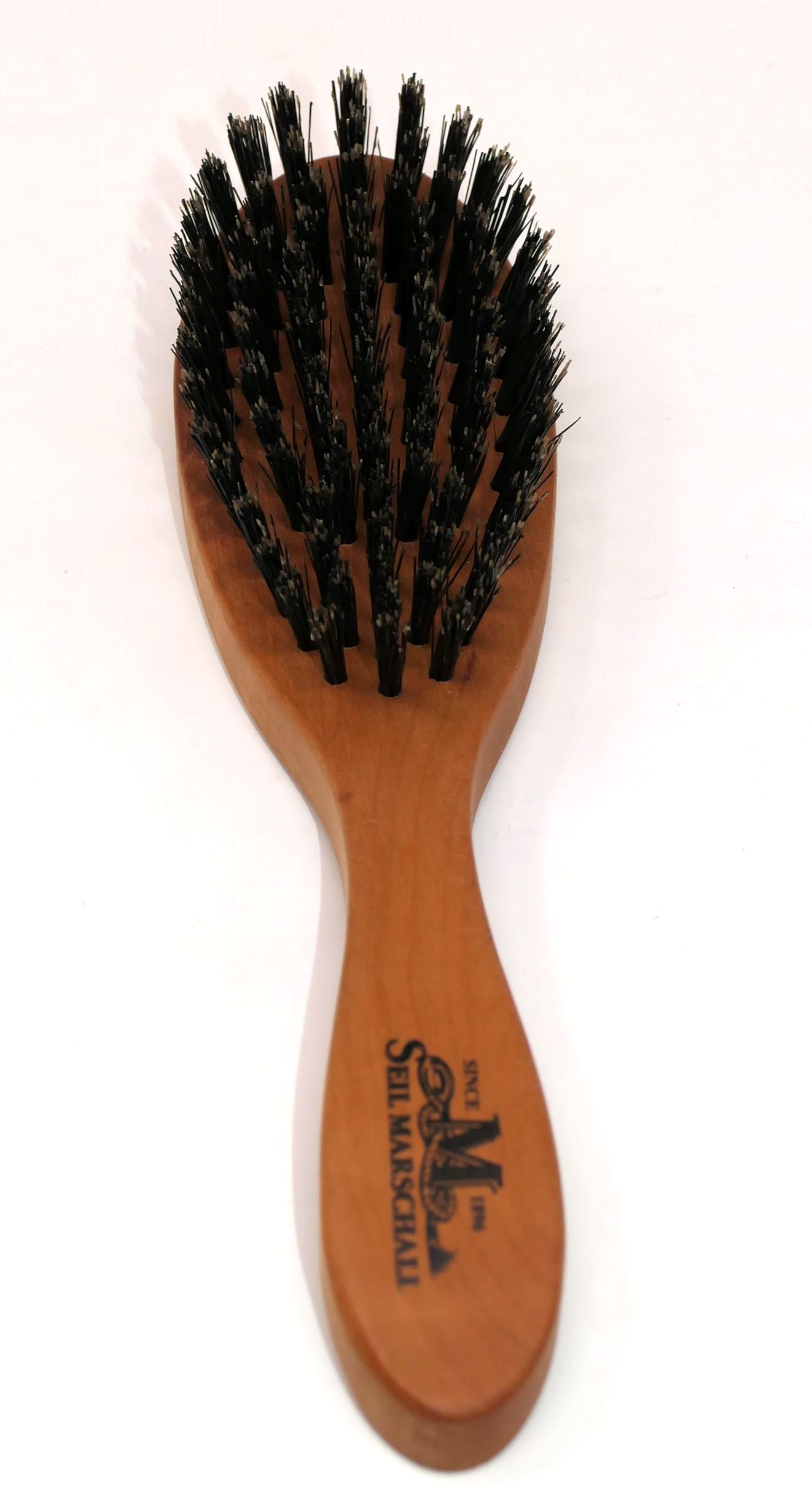 Hairbrush oval/ pear wood