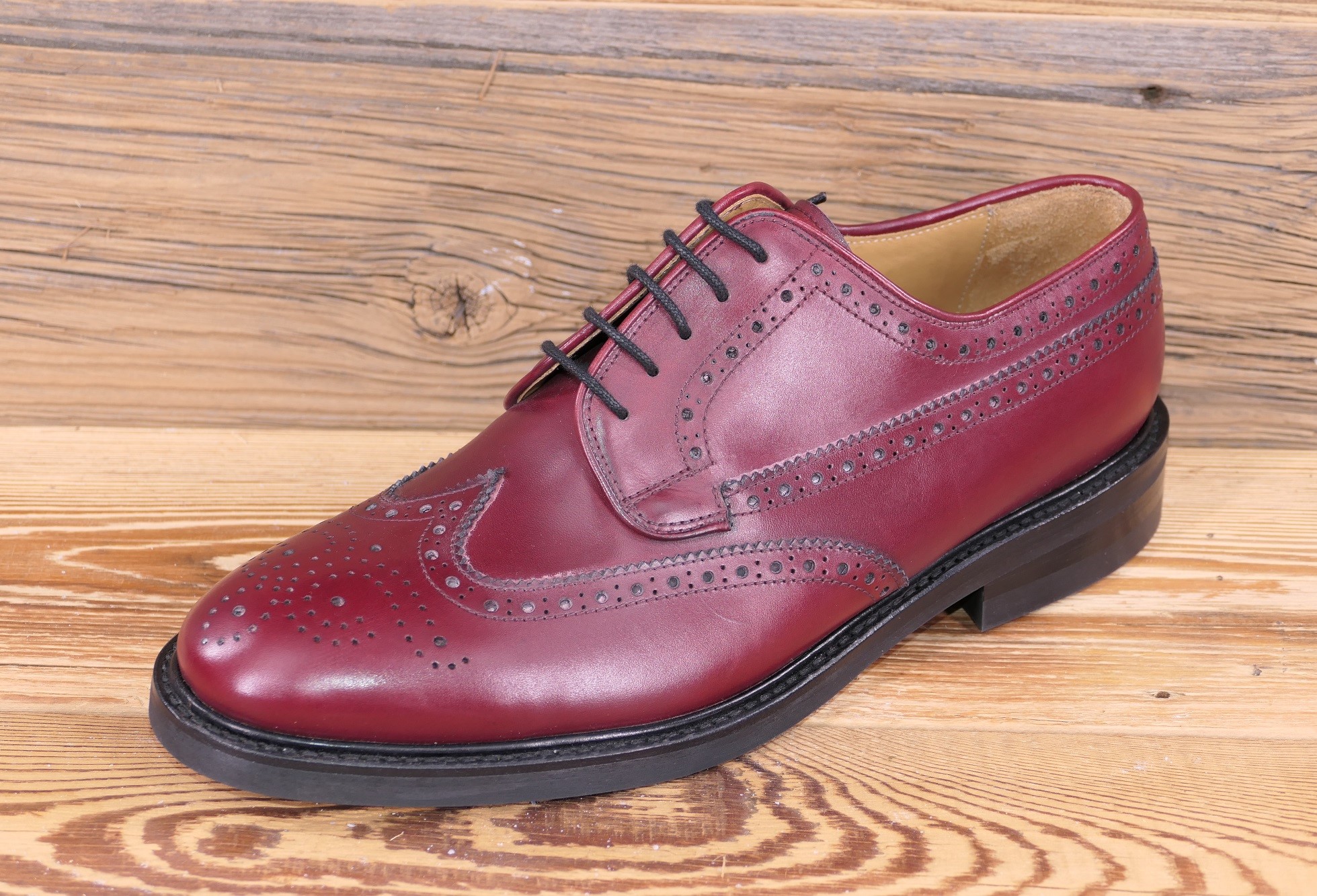 Herrenschuh SHORT WING BLUCHER 