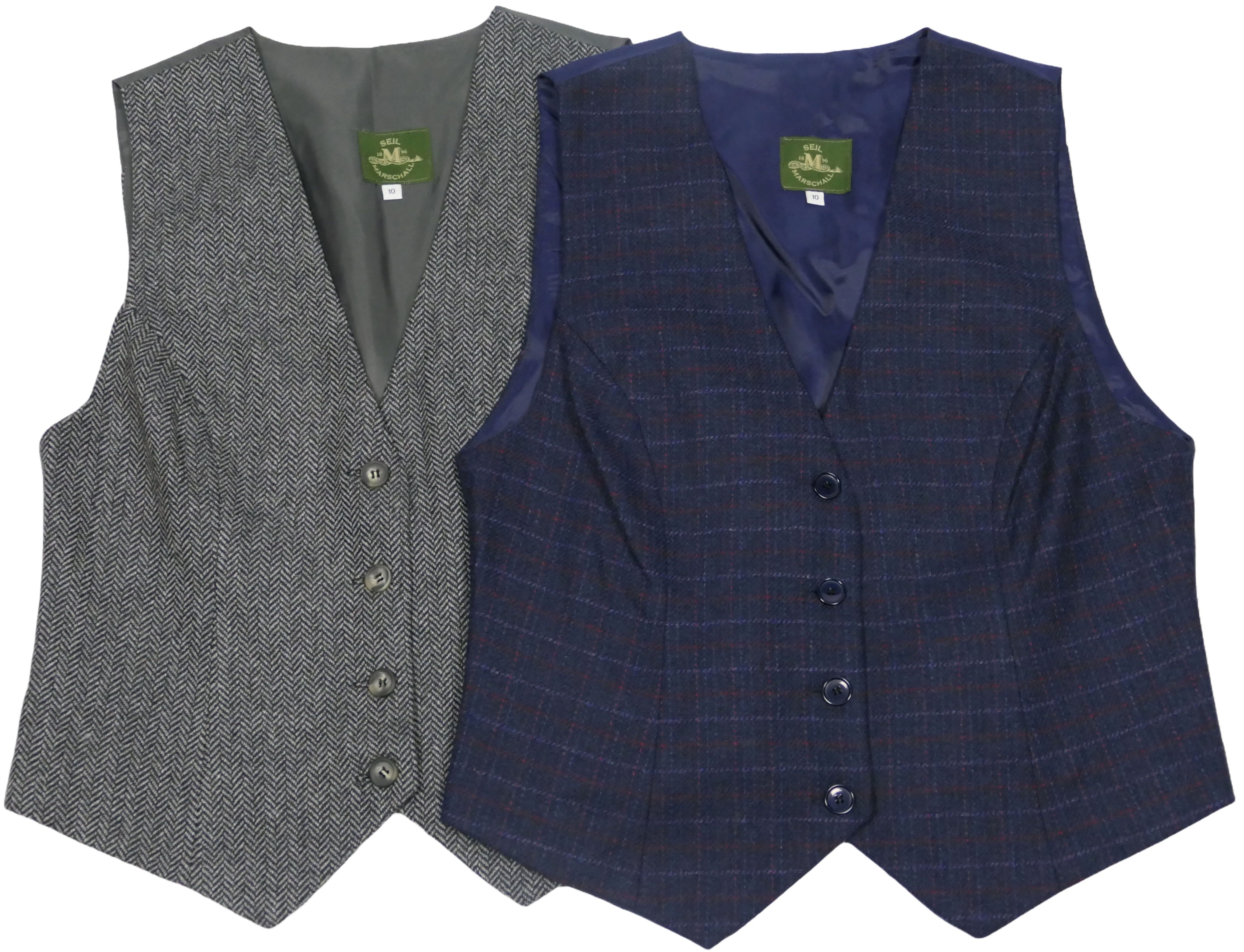 Tweed vest for women