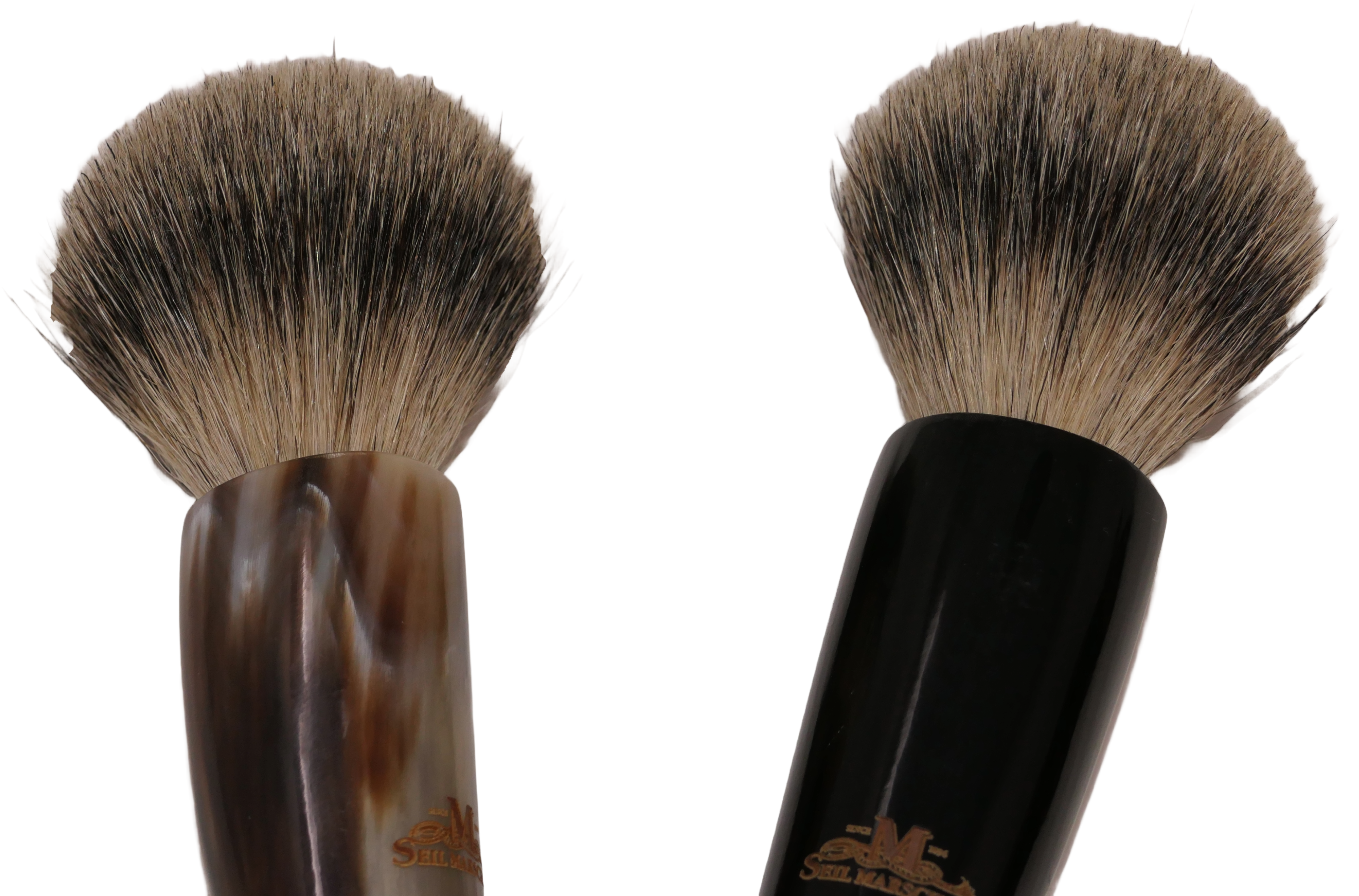 Shaving brush "horntip"