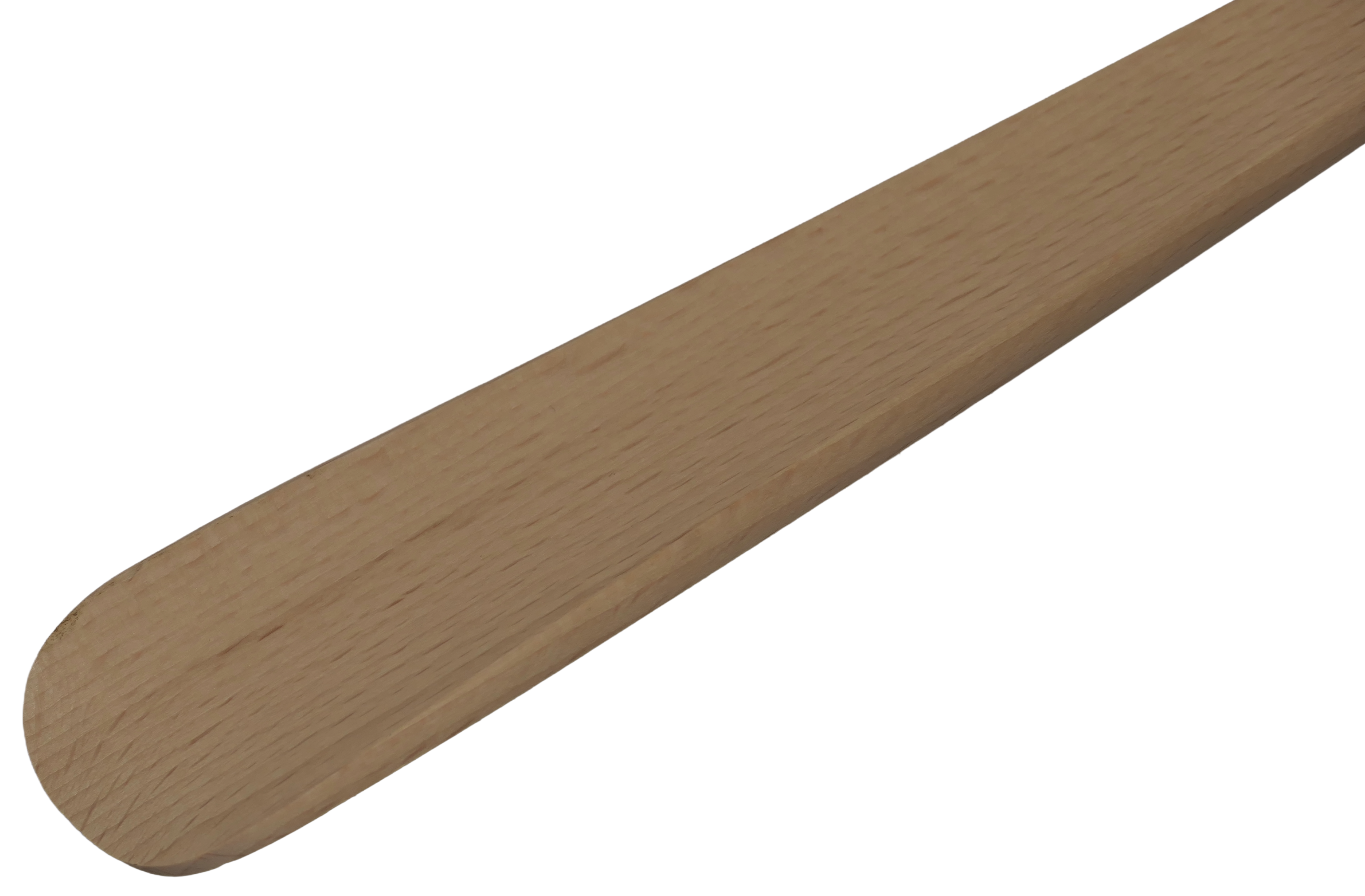 Sturdy shoehorn made of untreated beech wood (short)