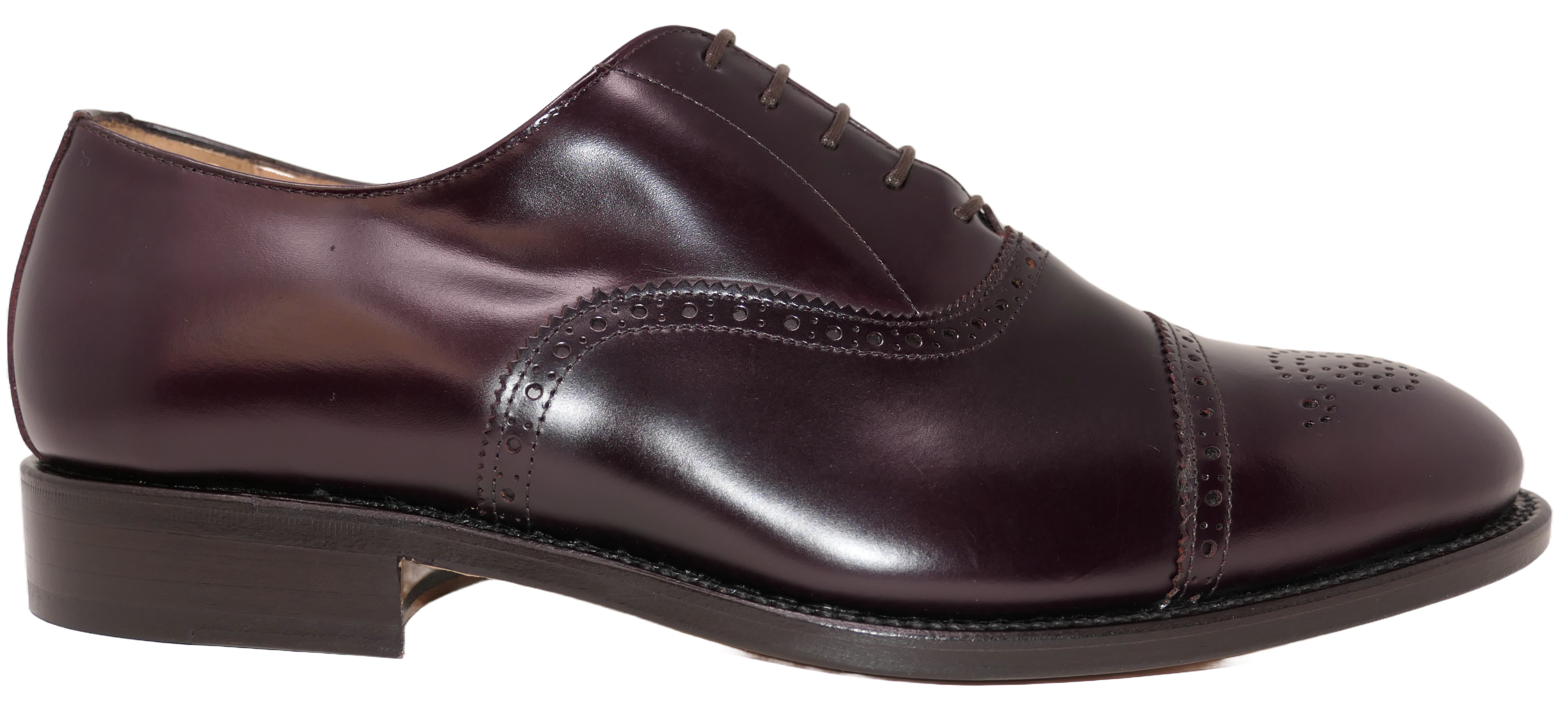 Oxford shoe oxblood