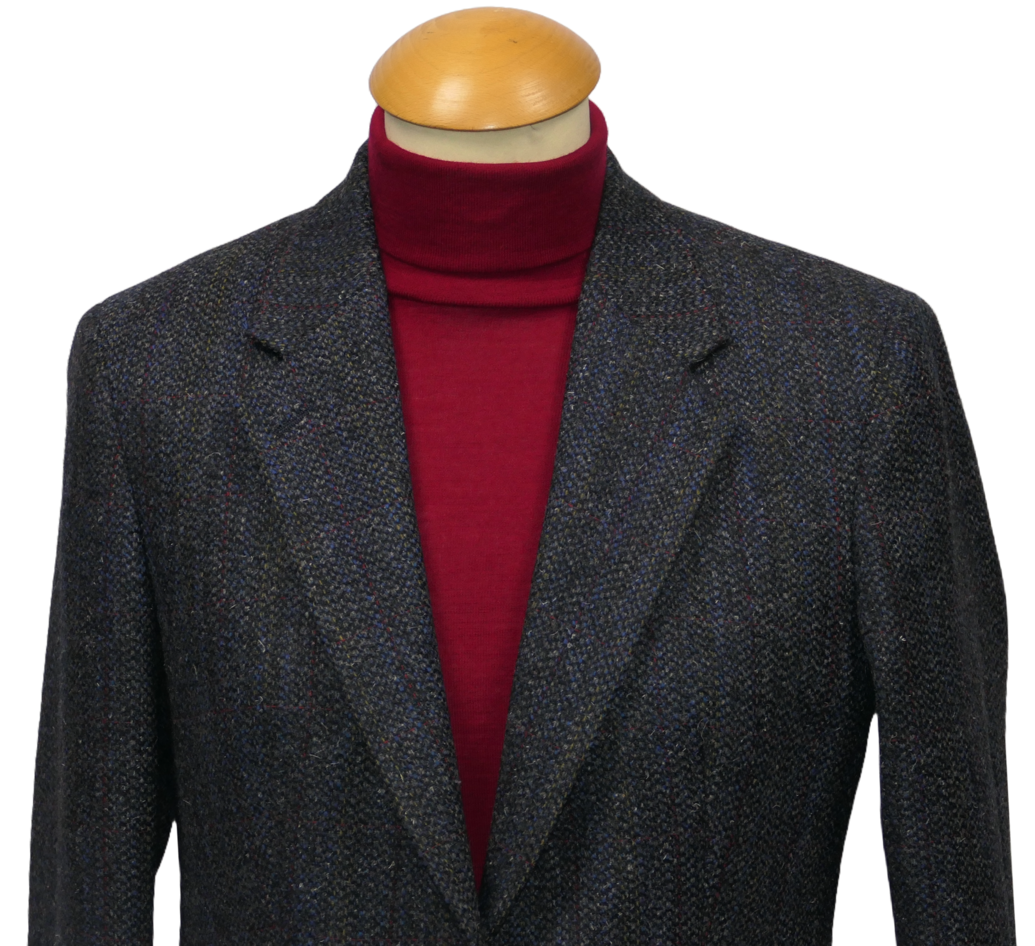 Harris Tweed Jacke blau