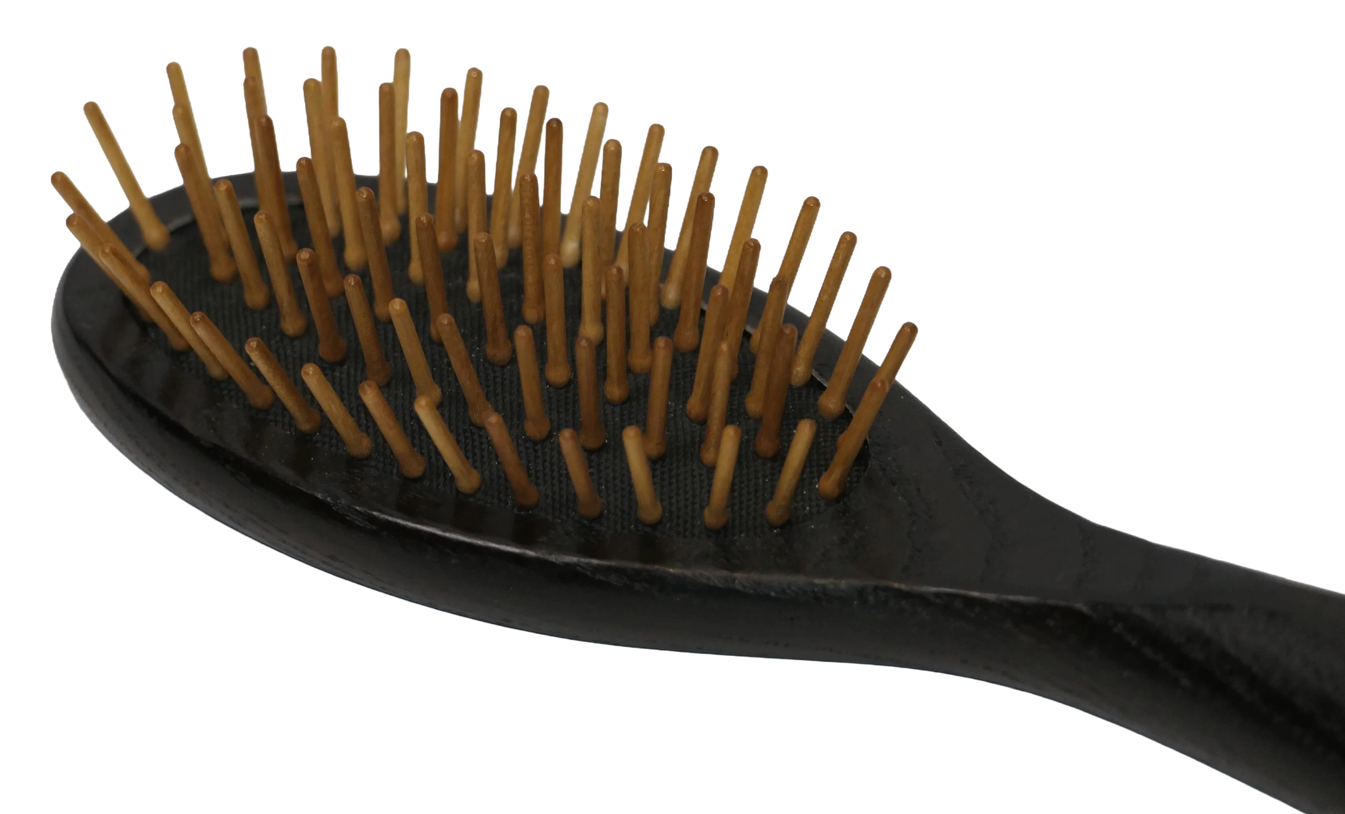 Hairbrush dark ash wood (small)