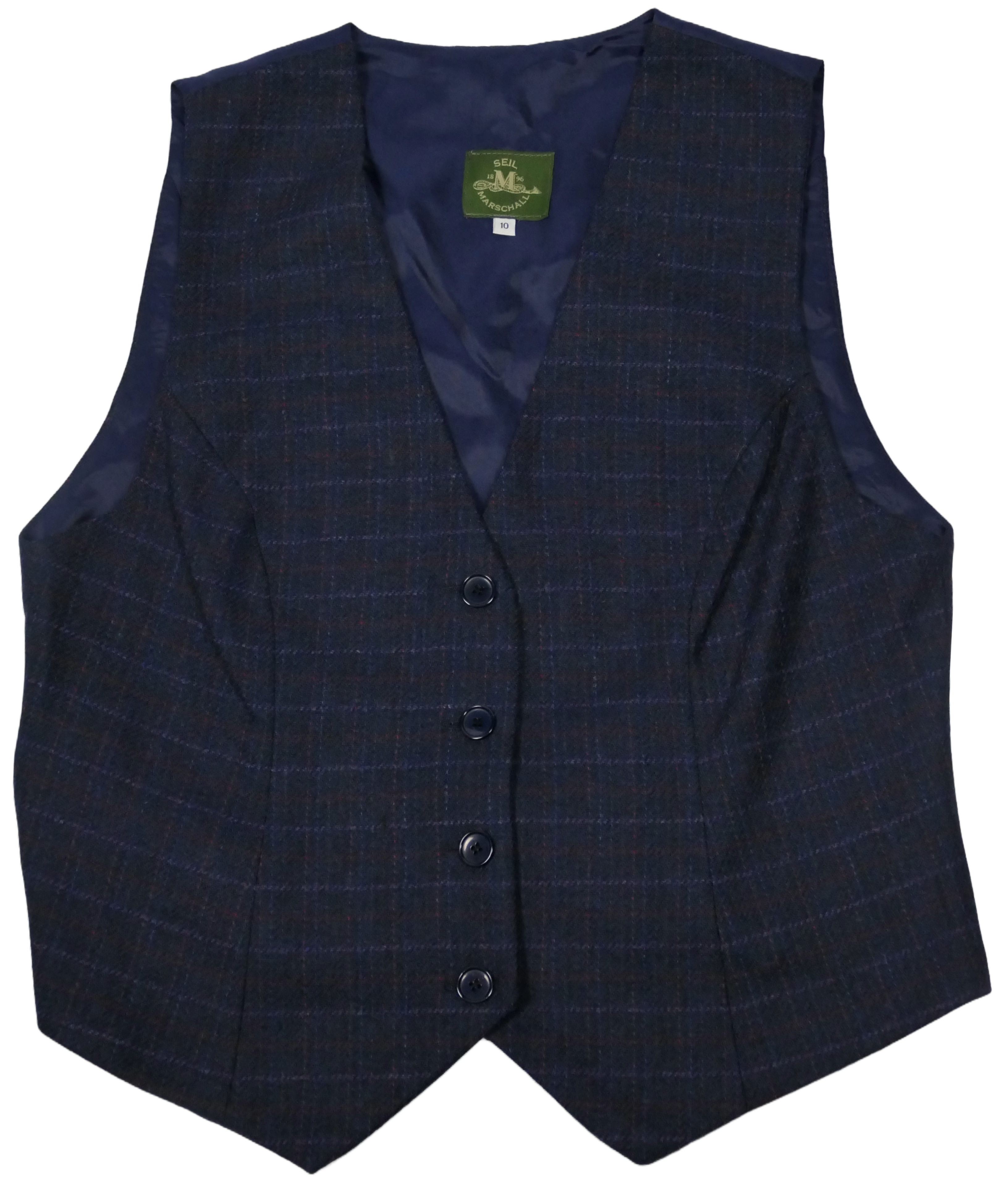 Tweed vest for women