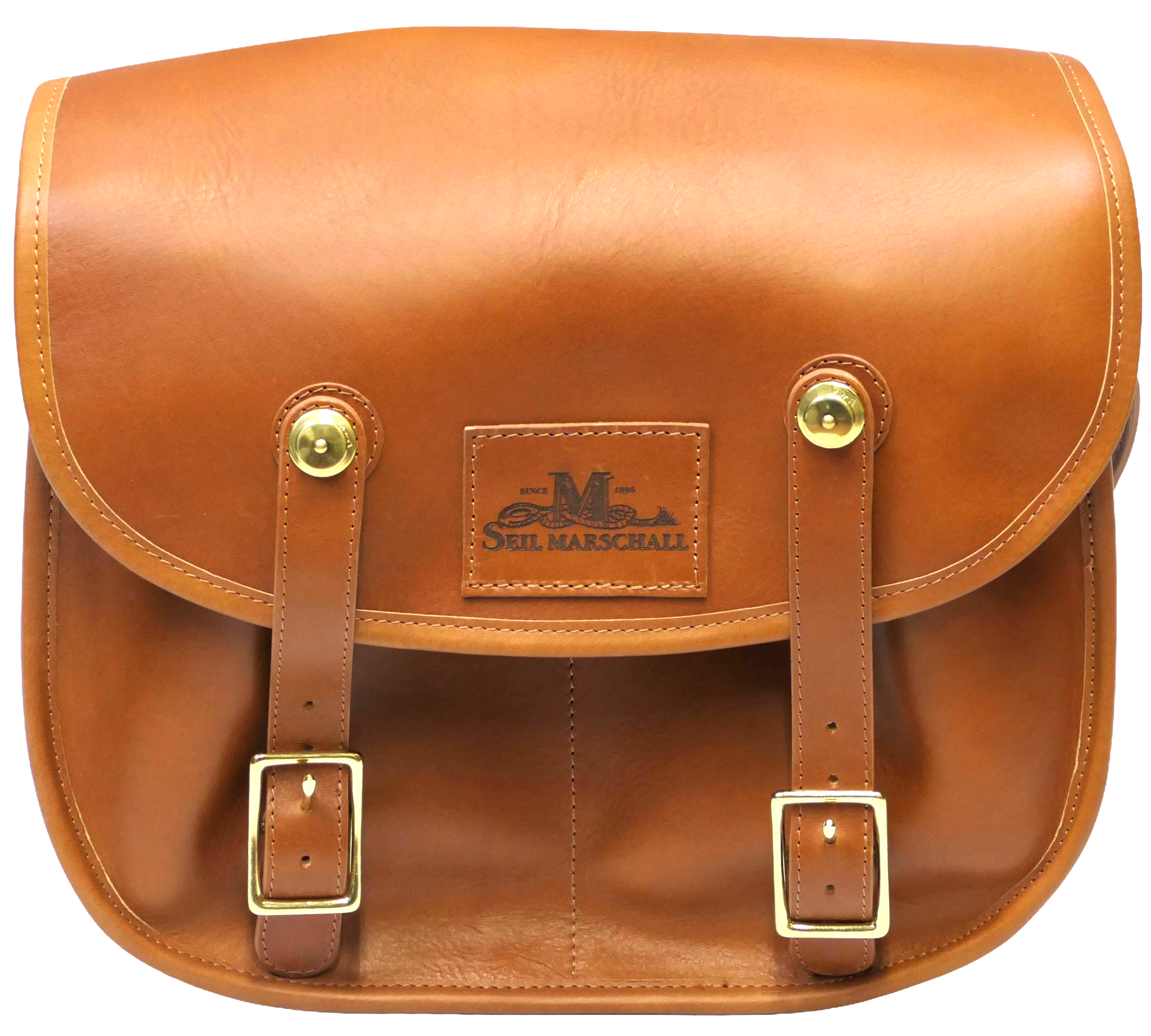 The Leather Field Bag