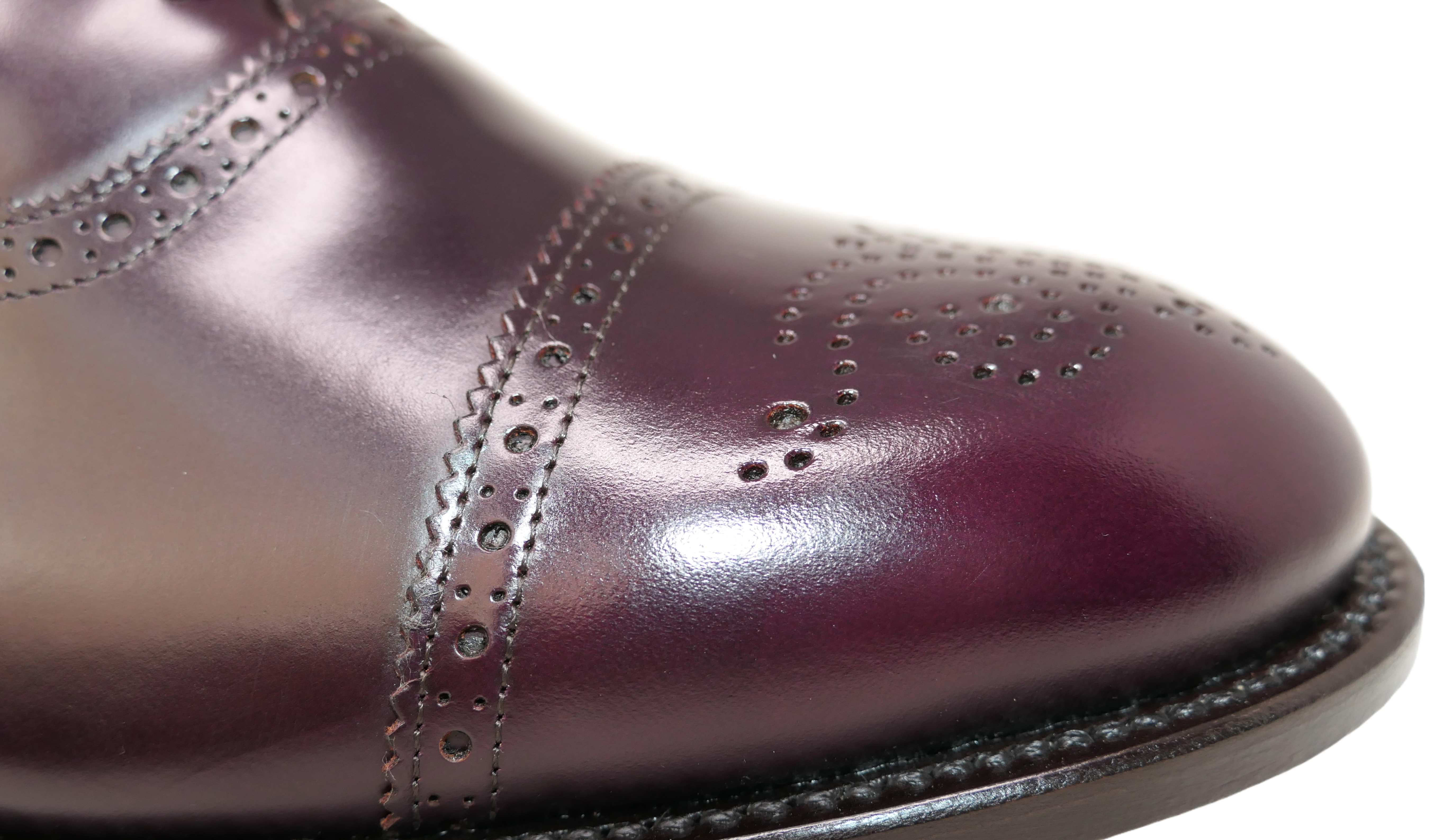 Oxford shoe oxblood