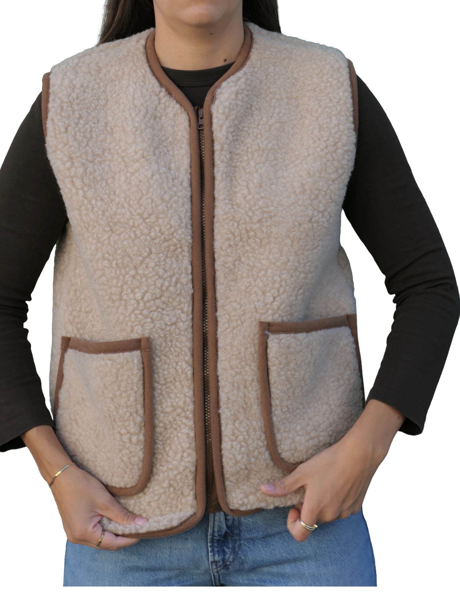 Wm's Woolpile Weste (100% Wolle)