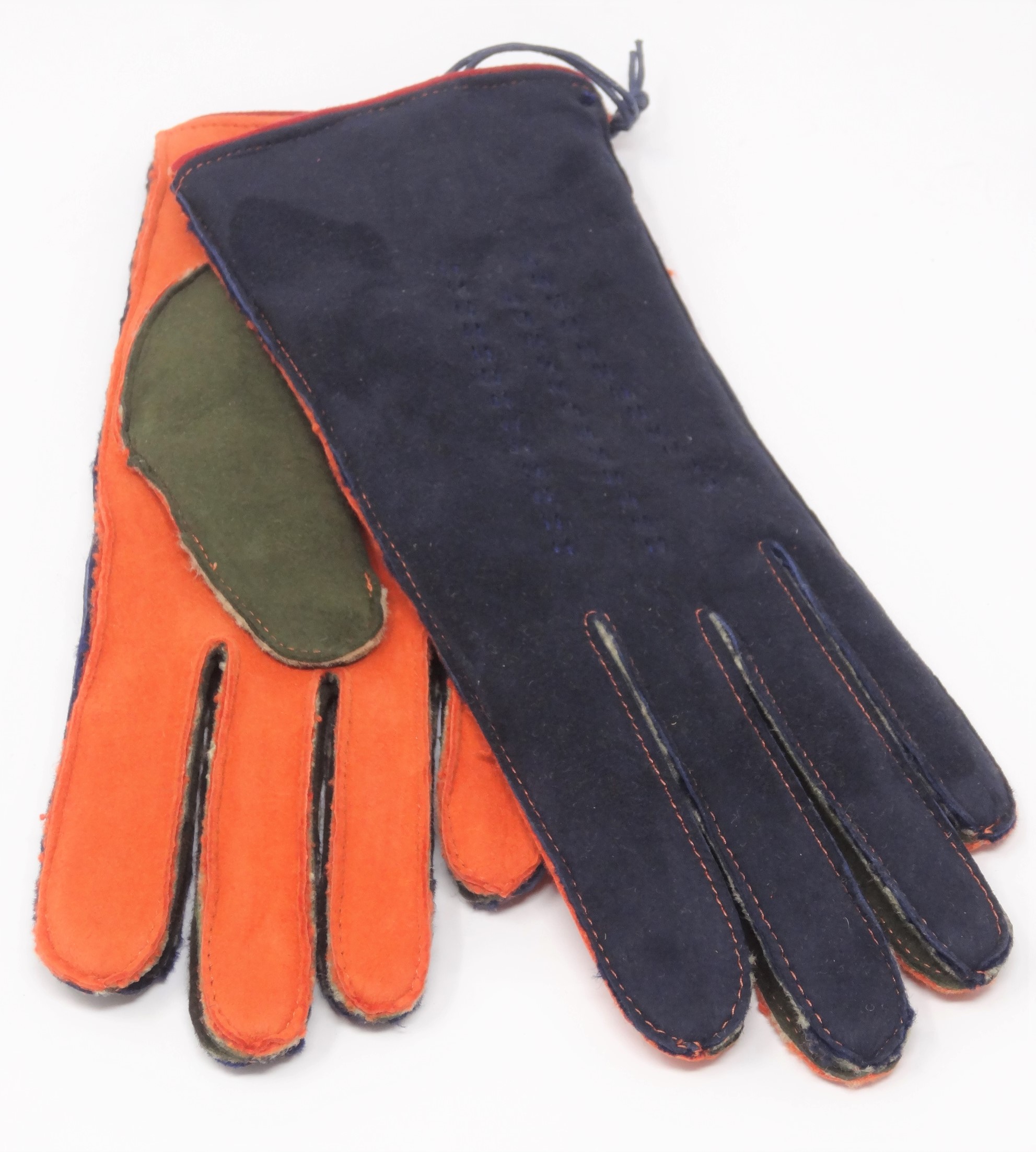 Damenhandschuh (3-farbig)