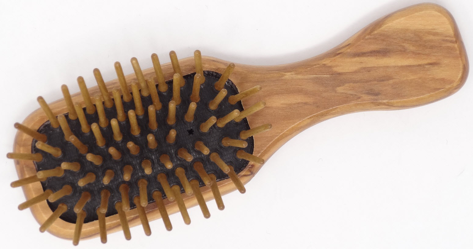 Mini Hairbrush olivewood