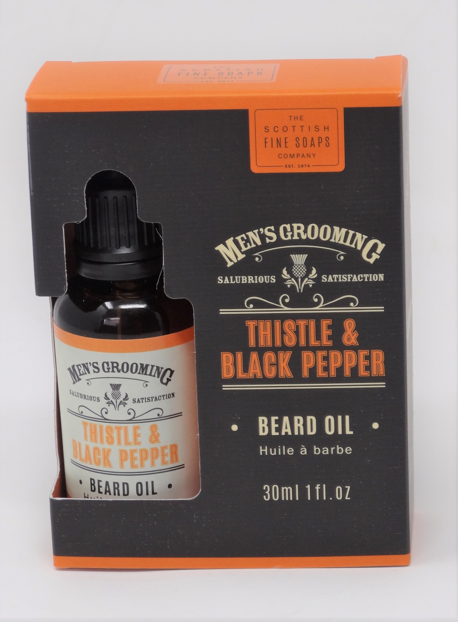 Beard oil Thistle & Black Pepper