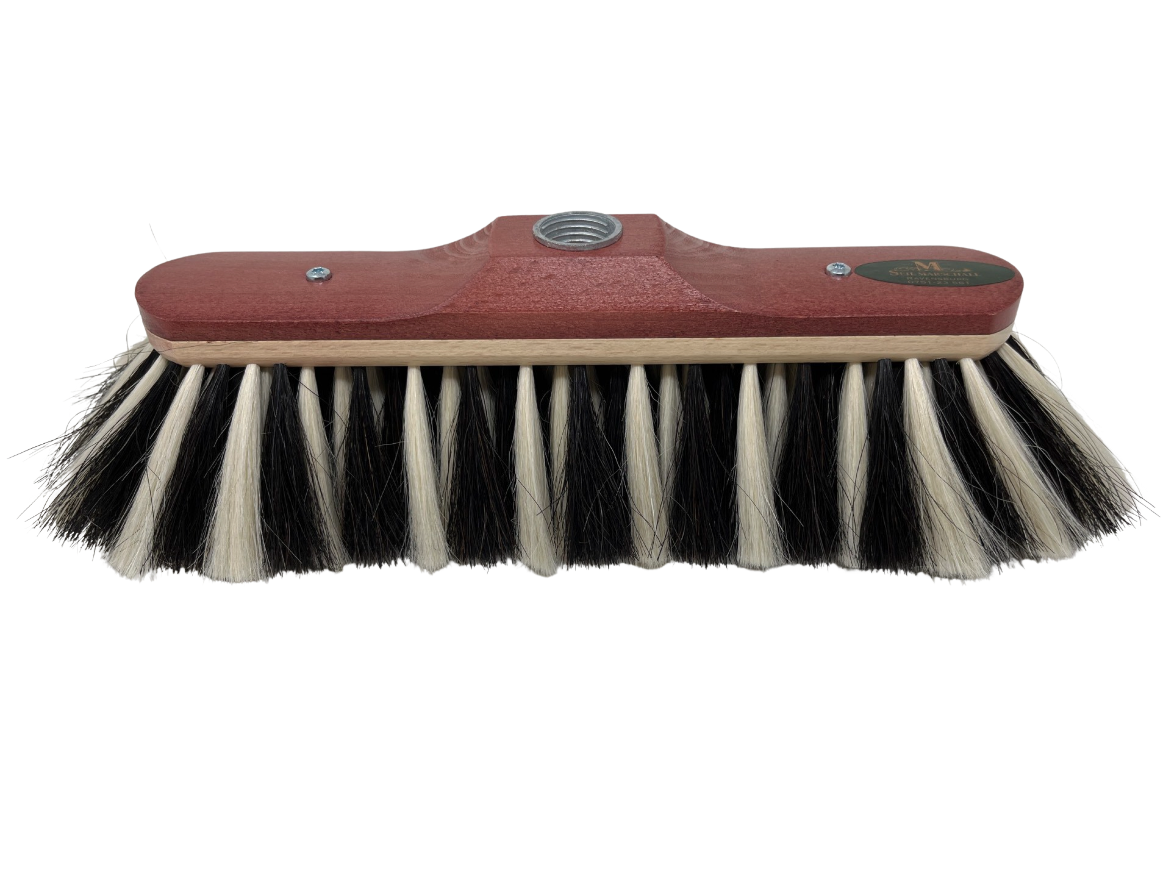 Dust  broom "Zebra" handmade