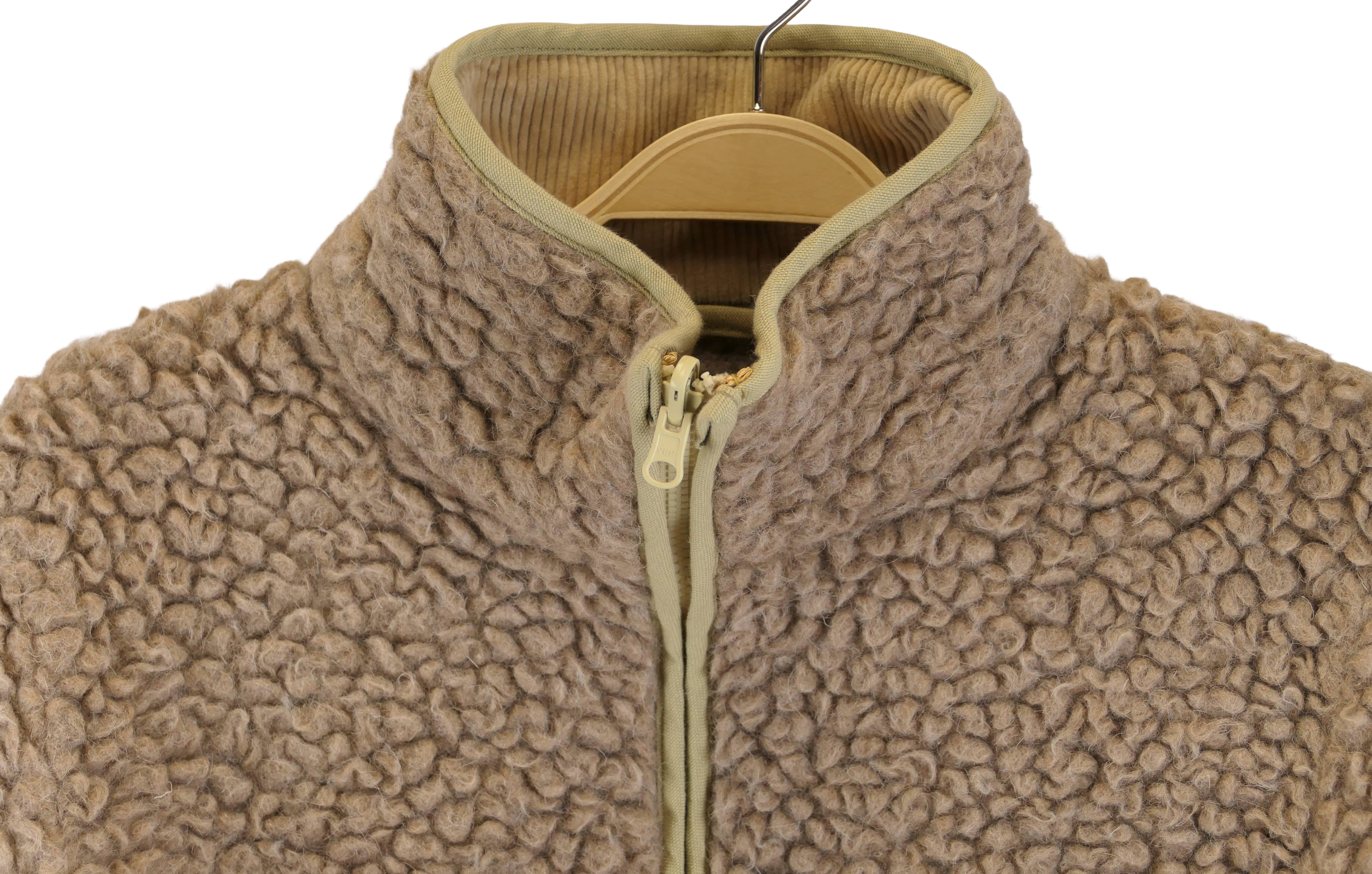 Washed Woolpile Jacket (unisex)
