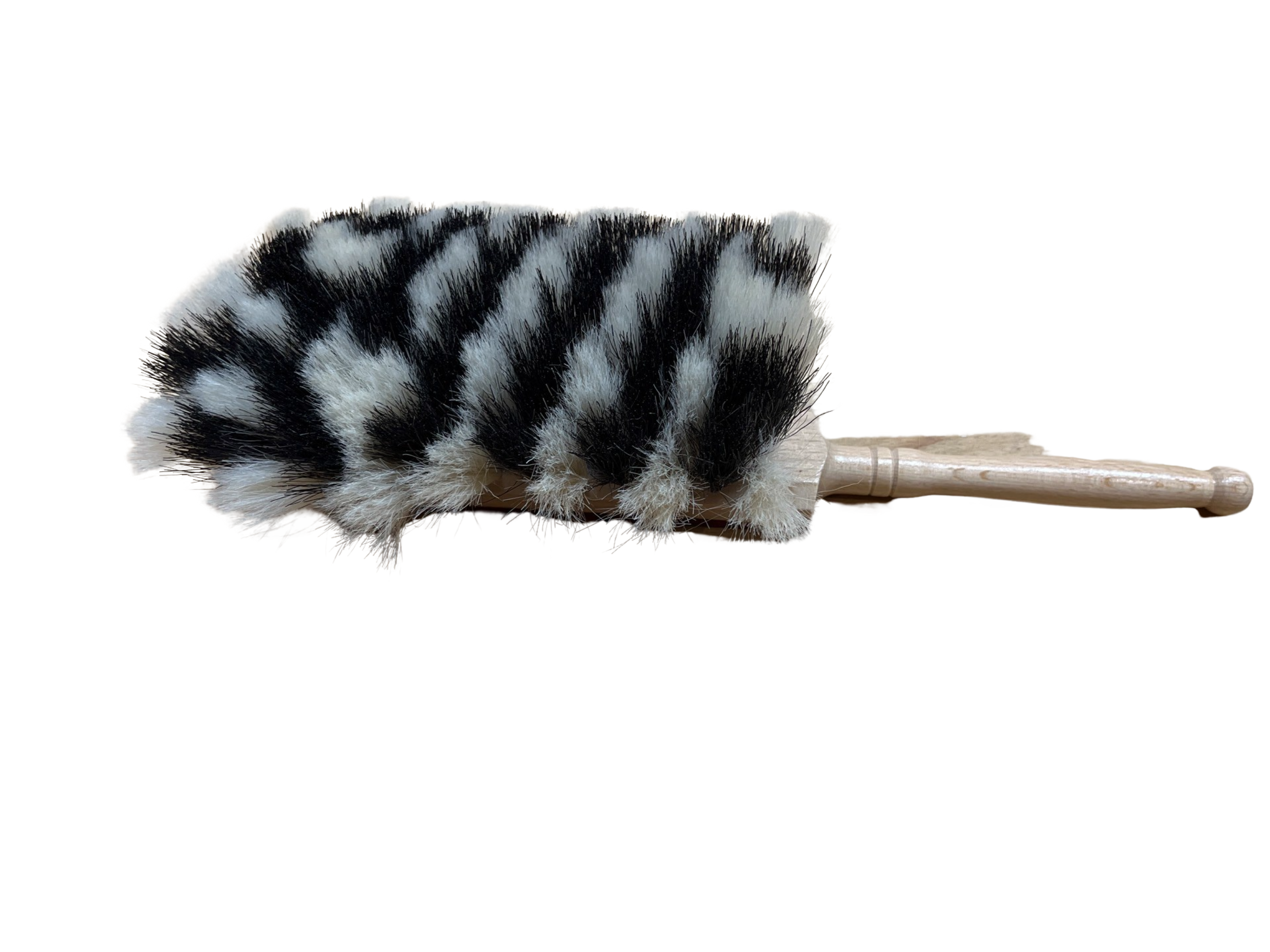 Hand Dust Broom "Zebra" (Handmade)