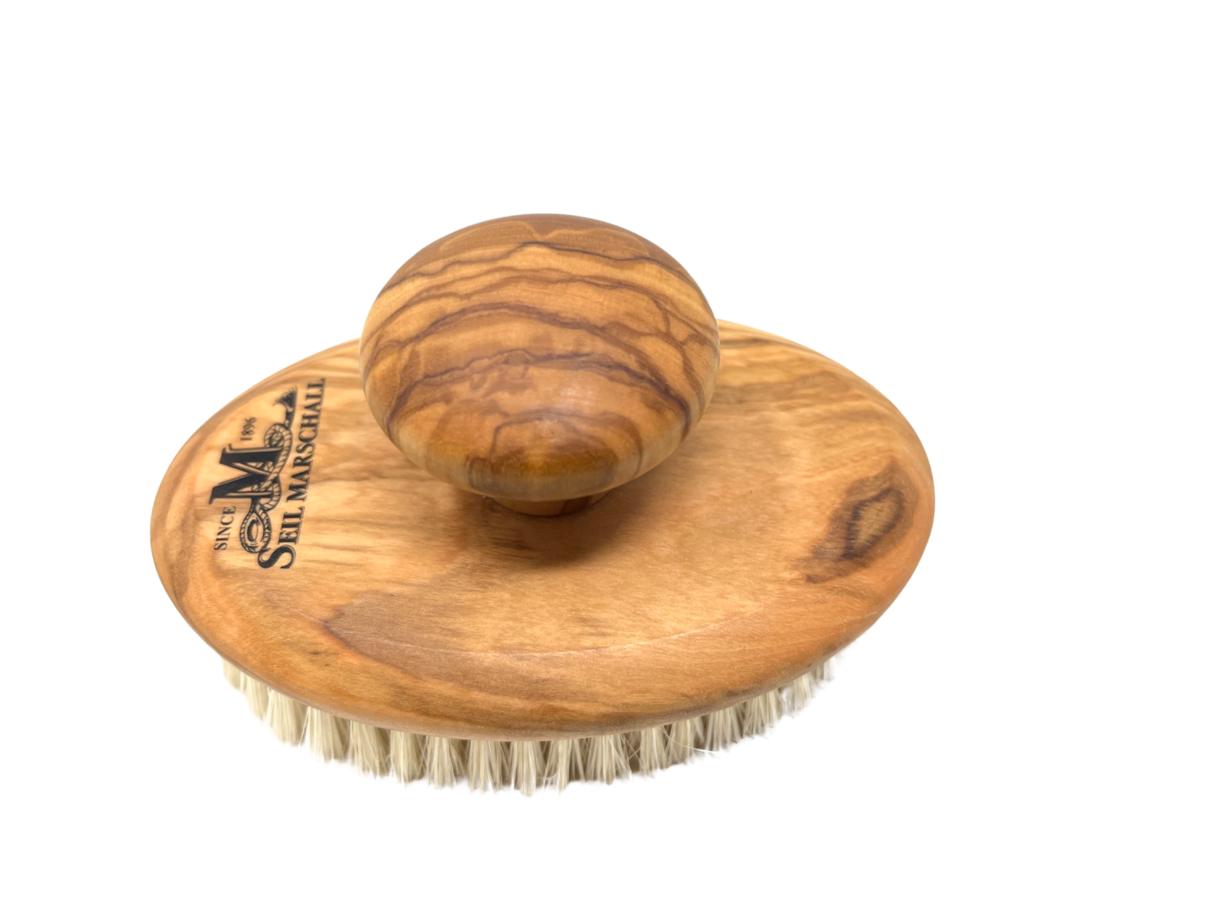 Massagebrush in olive wood