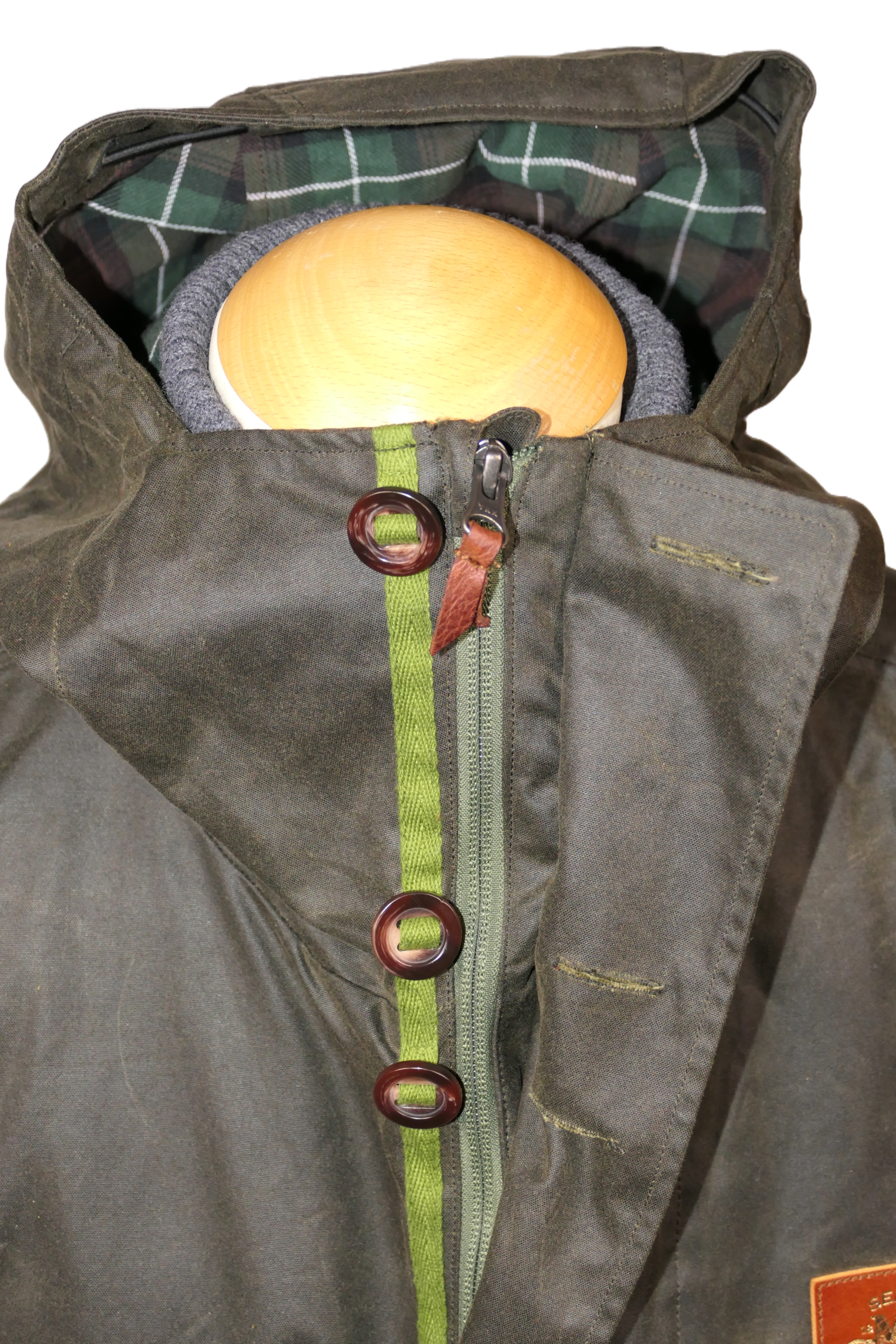 Mens Wax Anorak