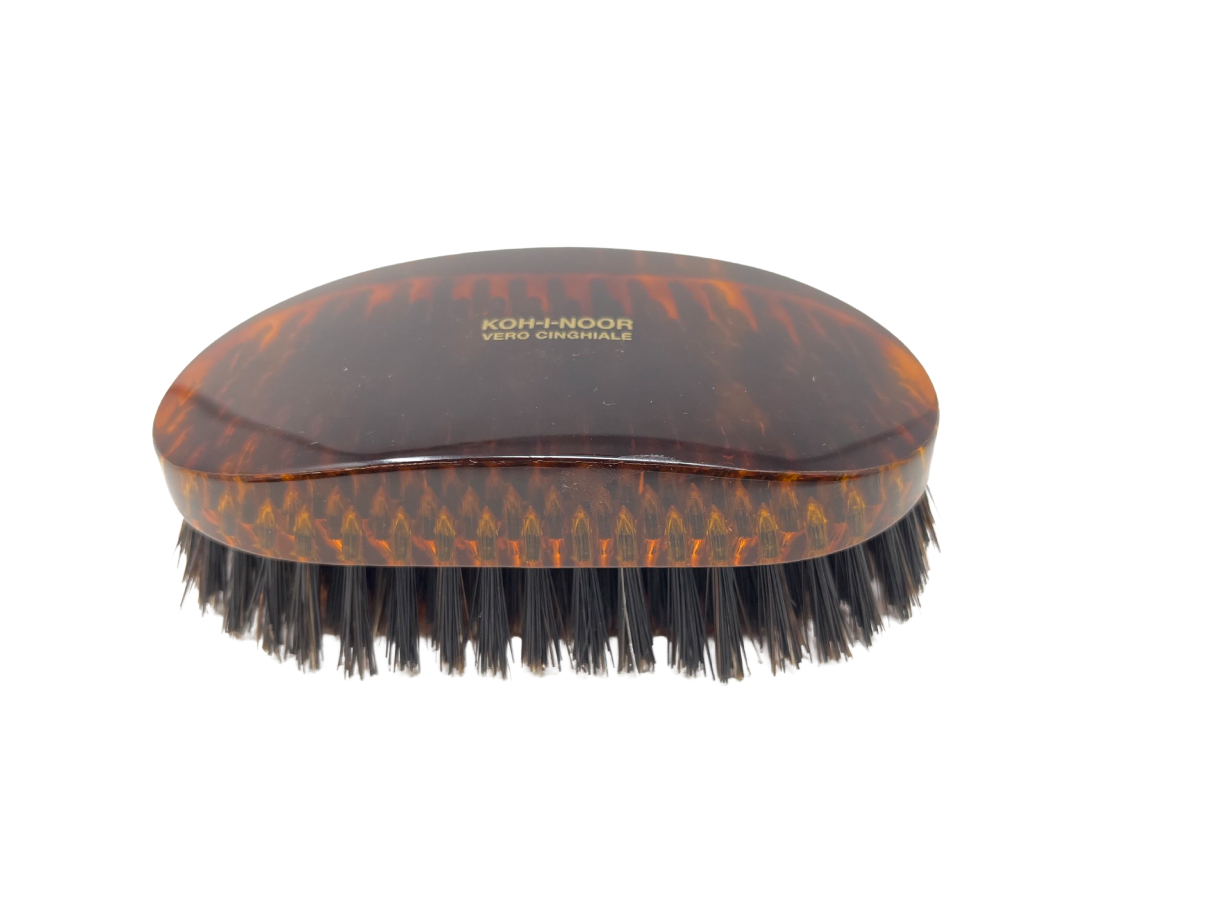 Exclusive mens hairbrush (cellulose acetate)