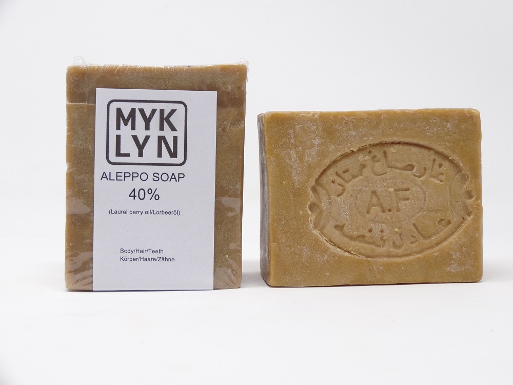 Aleppo soap with 40% Laurel fruit oil