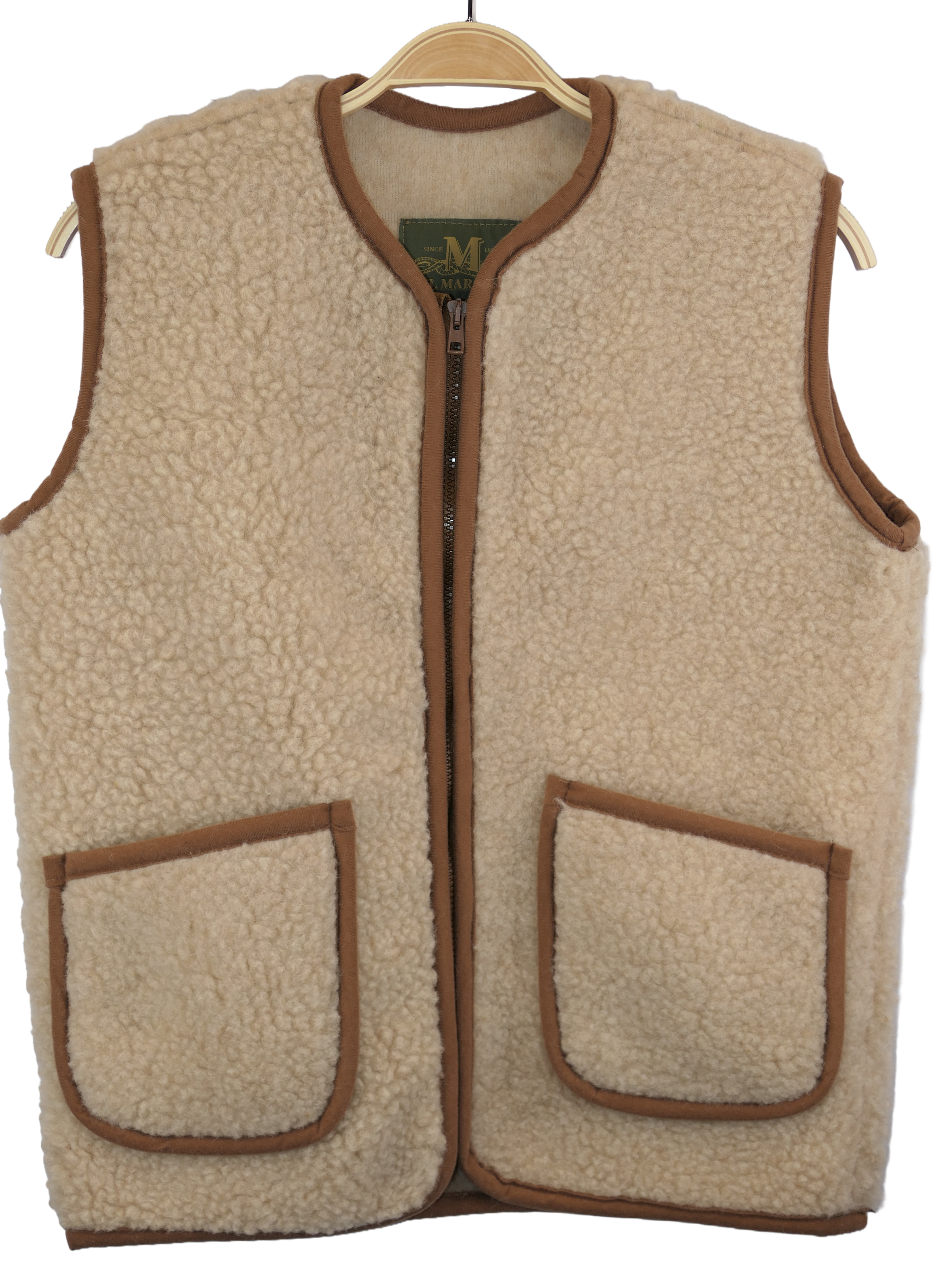 Woolpile Weste 100% Wolle (UNISEX)