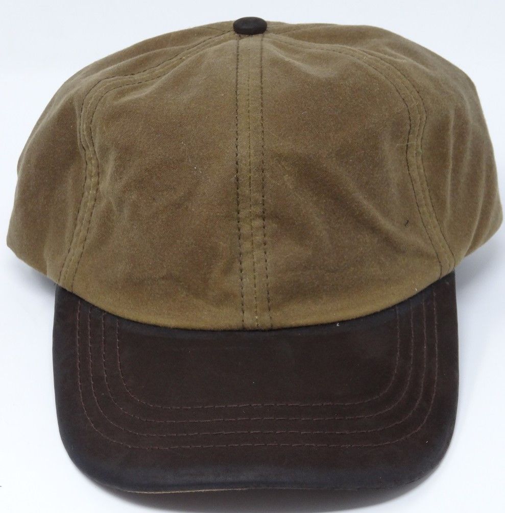 Waxed Baseball Cap sand SW10166.3