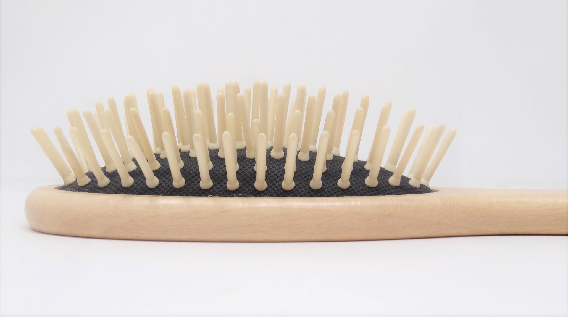 2 Faltbare Mini-Haarbürsten Aus Buchenholz – Kompakt, Für Unterwegs, Zum Entwirren & Stylen